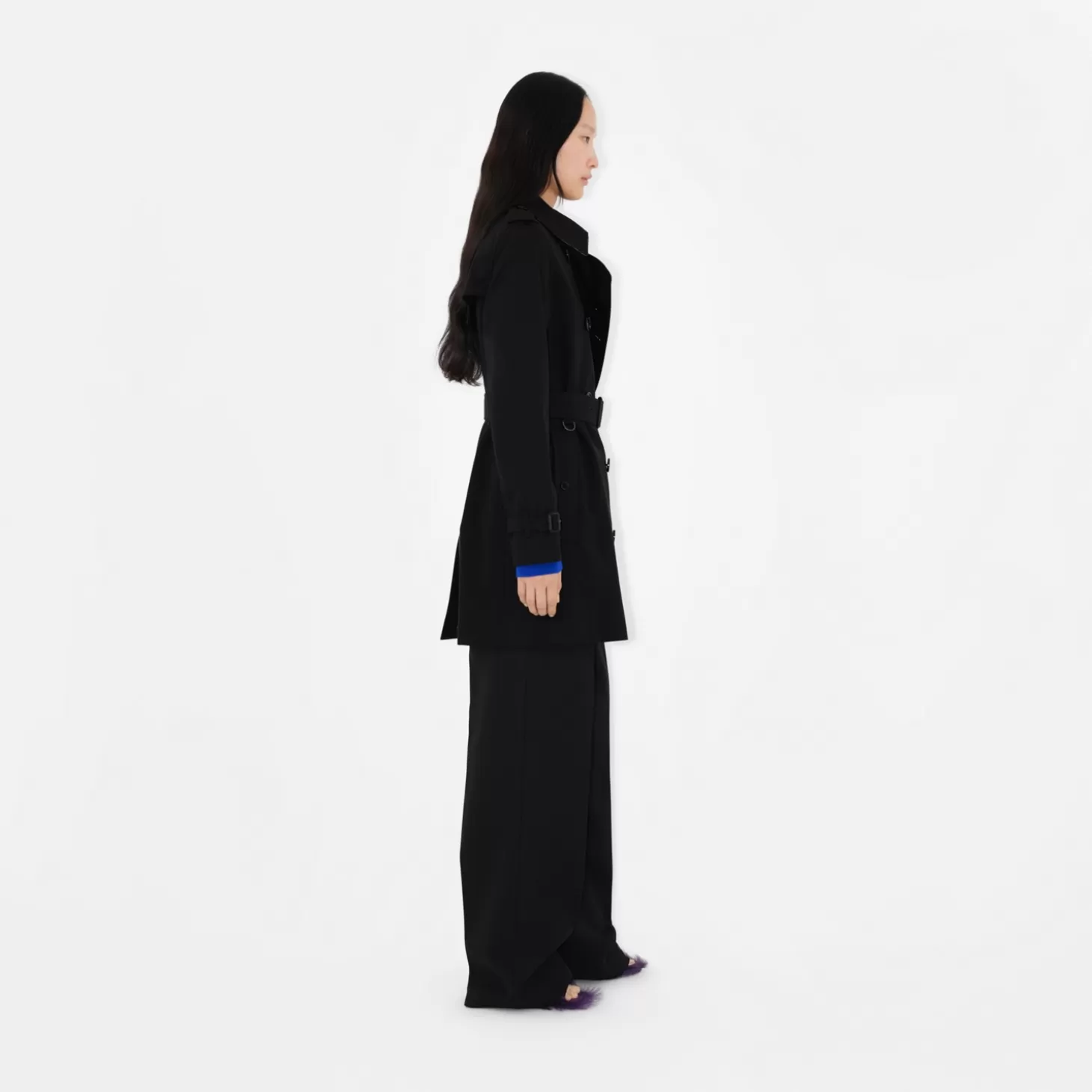 Burberry Kort Kensington Heritage Trench Coat*Kvinnor Kaffor och jackor | Trenchcoats