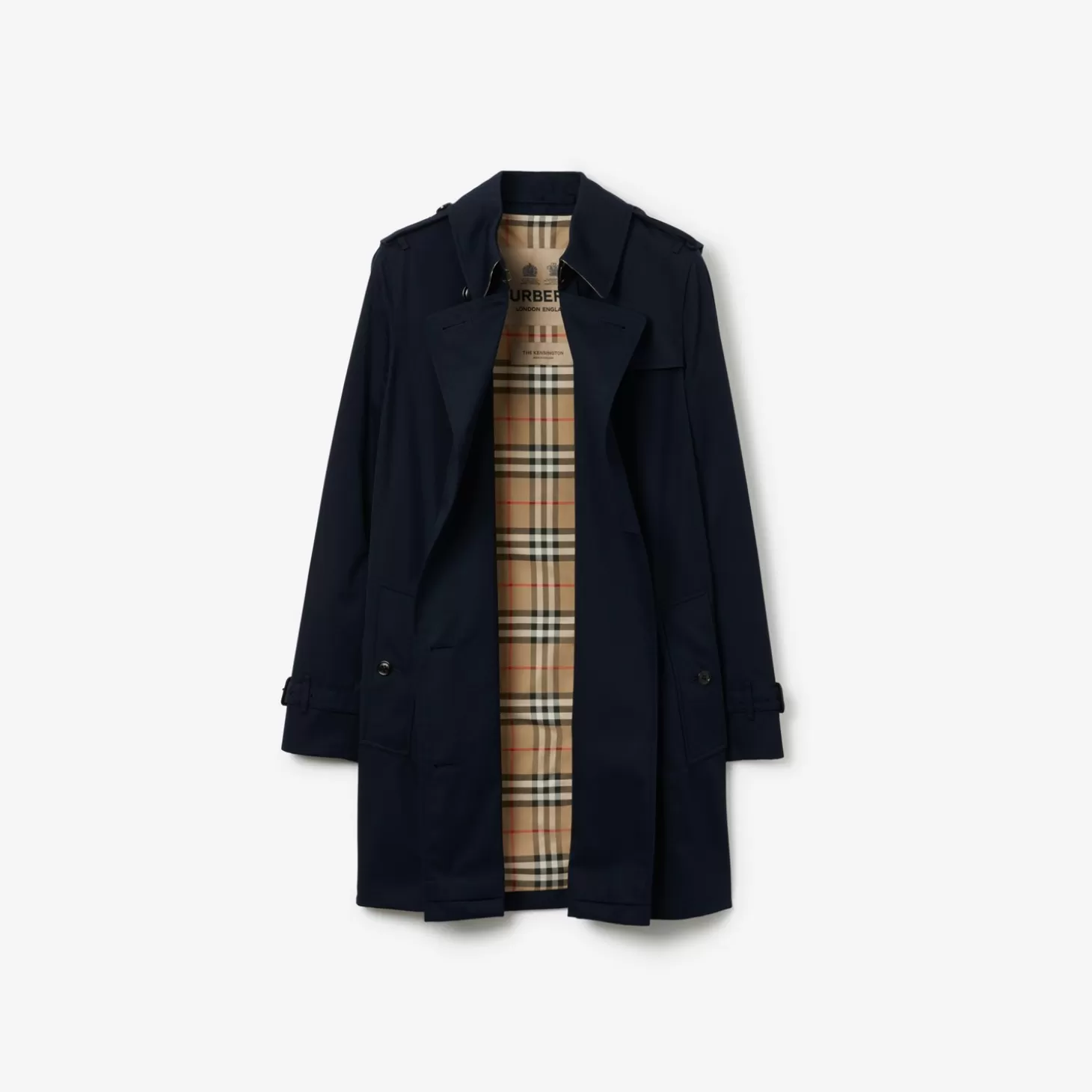 Burberry Kort Kensington Heritage Trench Coat*Kvinnor Kaffor och jackor | Trenchcoats