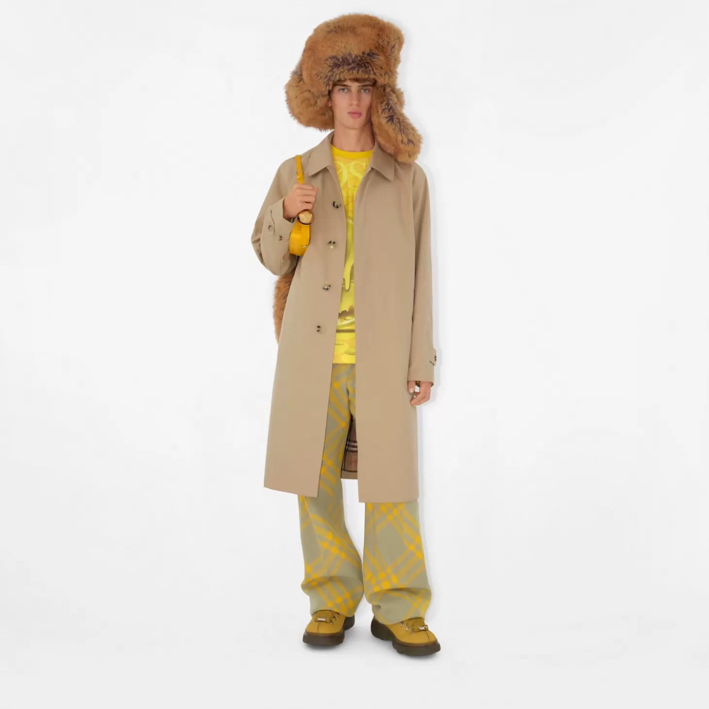 Burberry Lång Camden Heritage Car Coat*Män Kaffor och jackor | Trenchcoats