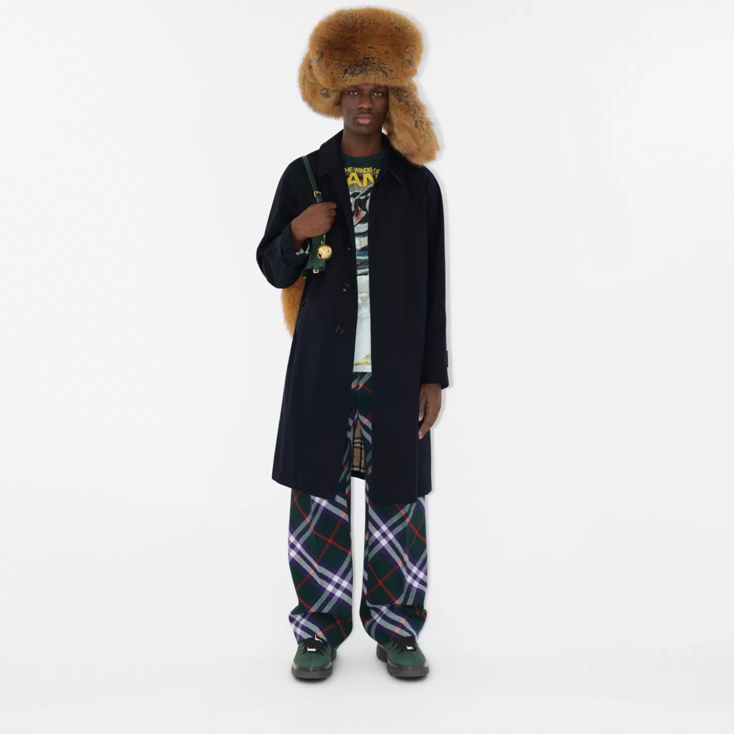 Burberry Lång Camden Heritage Car Coat*Män Kaffor och jackor | Trenchcoats