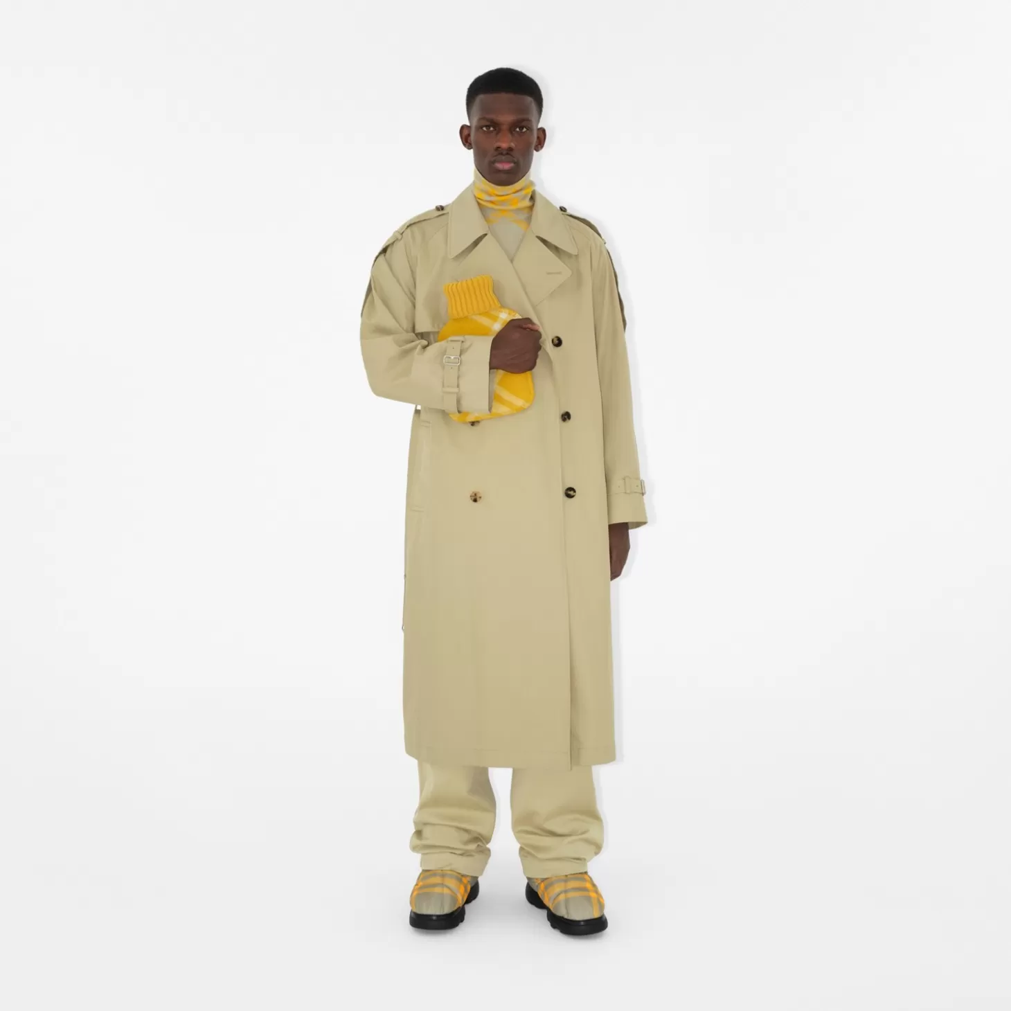 Burberry Lång Castleford trenchcoat*Män Kaffor och jackor | Trenchcoats
