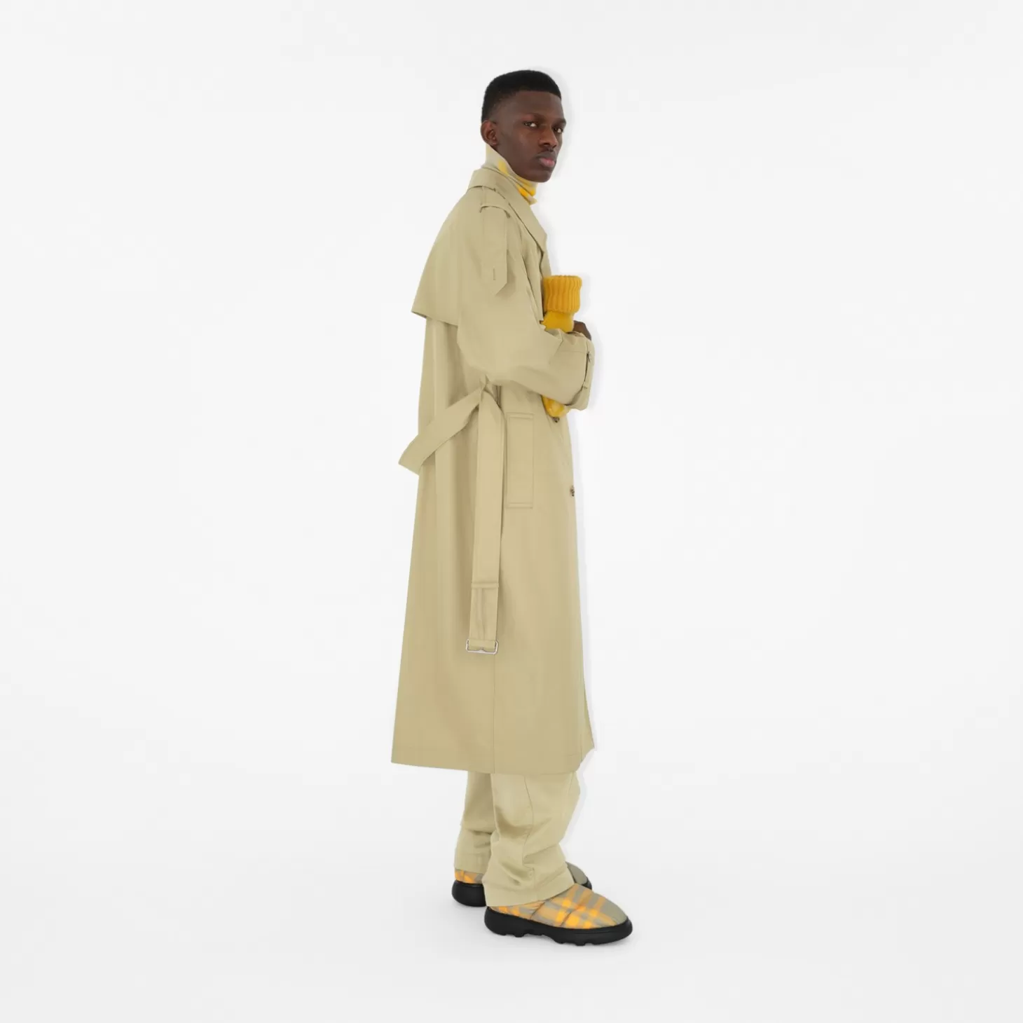 Burberry Lång Castleford trenchcoat*Män Kaffor och jackor | Trenchcoats