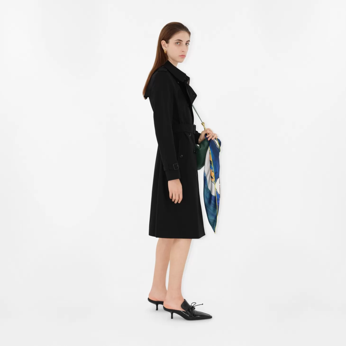 Burberry Lång Chelsea Heritage Trench Coat*Kvinnor Kaffor och jackor | Trenchcoats