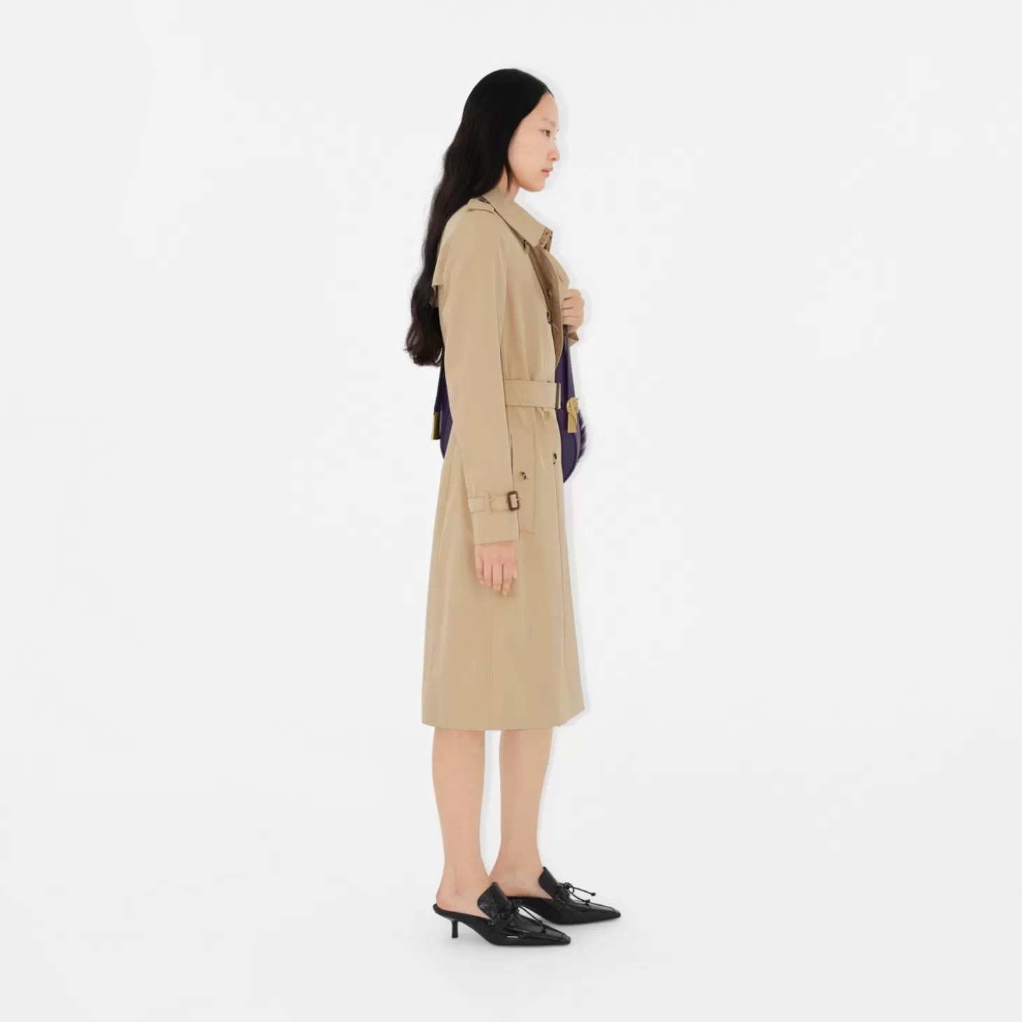 Burberry Lång Chelsea Heritage Trench Coat*Kvinnor Kaffor och jackor | Trenchcoats