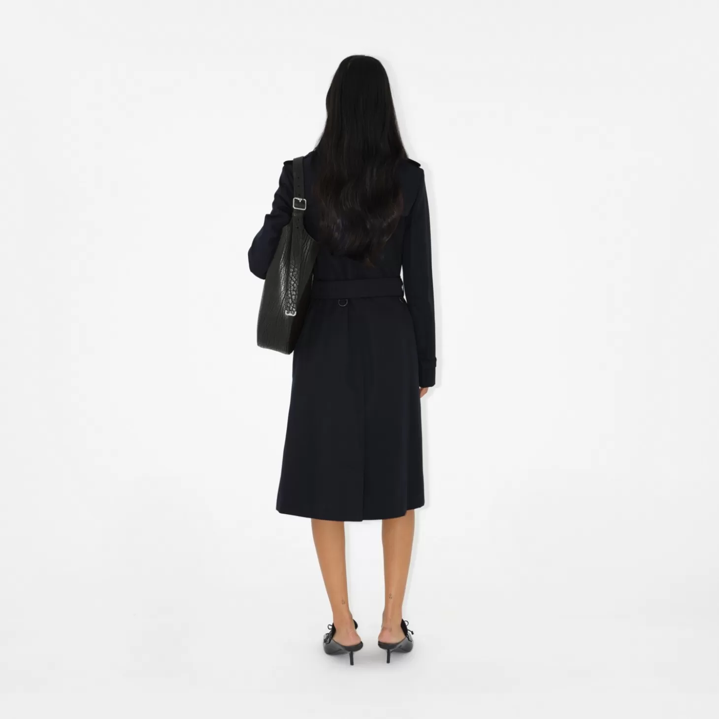 Burberry Lång Chelsea Heritage Trench Coat*Kvinnor Trenchcoats | Kaffor och jackor