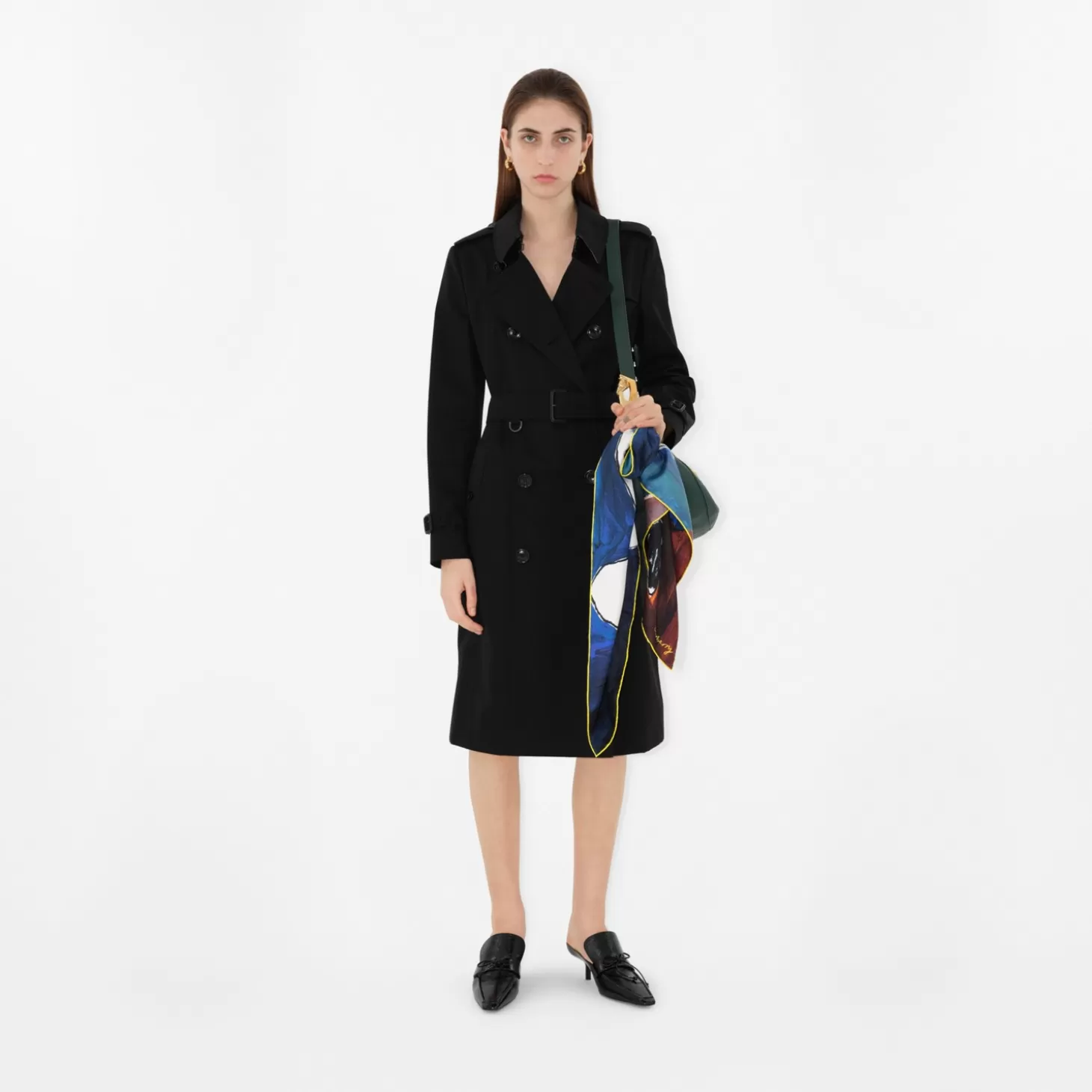 Burberry Lång Chelsea Heritage Trench Coat*Kvinnor Kaffor och jackor | Trenchcoats