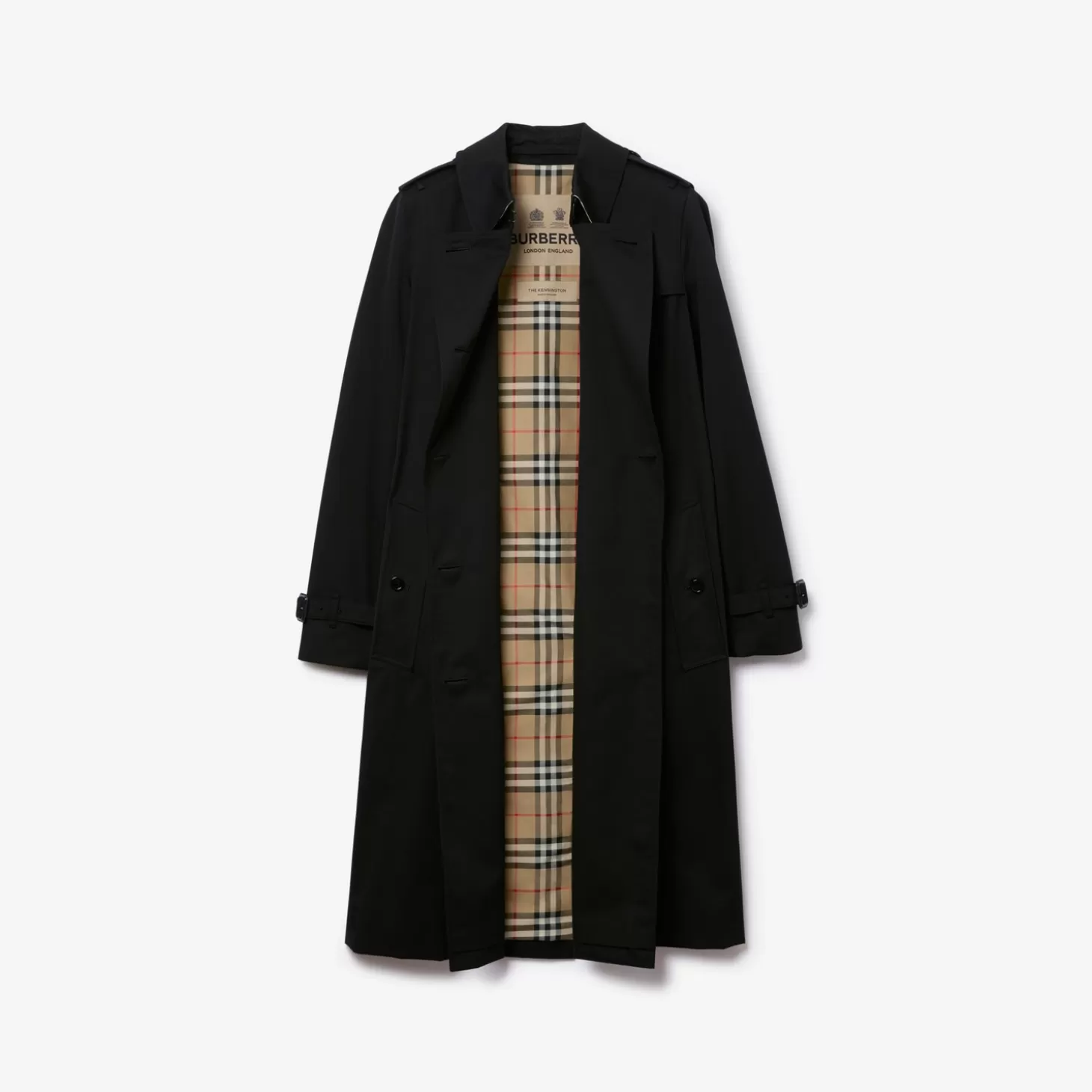 Burberry Lång Kensington Heritage Trench Coat*Kvinnor Kaffor och jackor | Trenchcoats
