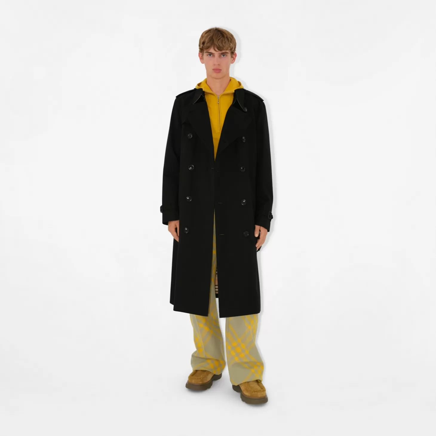 Burberry Lång Kensington Heritage Trench Coat*Män Kaffor och jackor | Trenchcoats