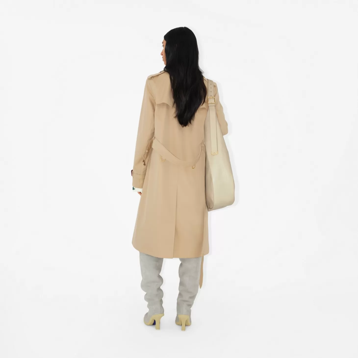 Burberry Lång Kensington Heritage Trench Coat*Kvinnor Kaffor och jackor | Trenchcoats