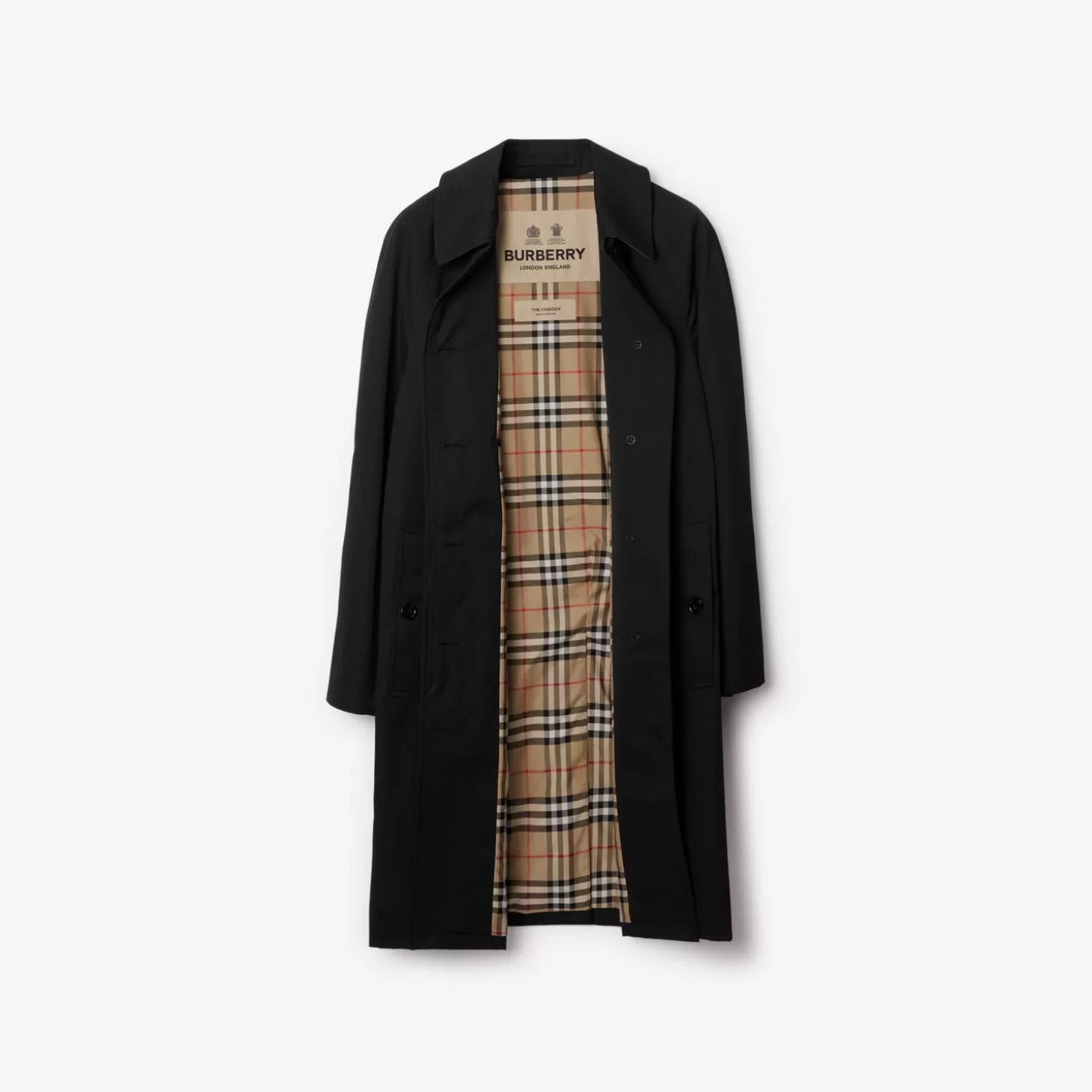 Burberry Mellanlång Camden Heritage Car Coat*Kvinnor Kaffor och jackor | Trenchcoats