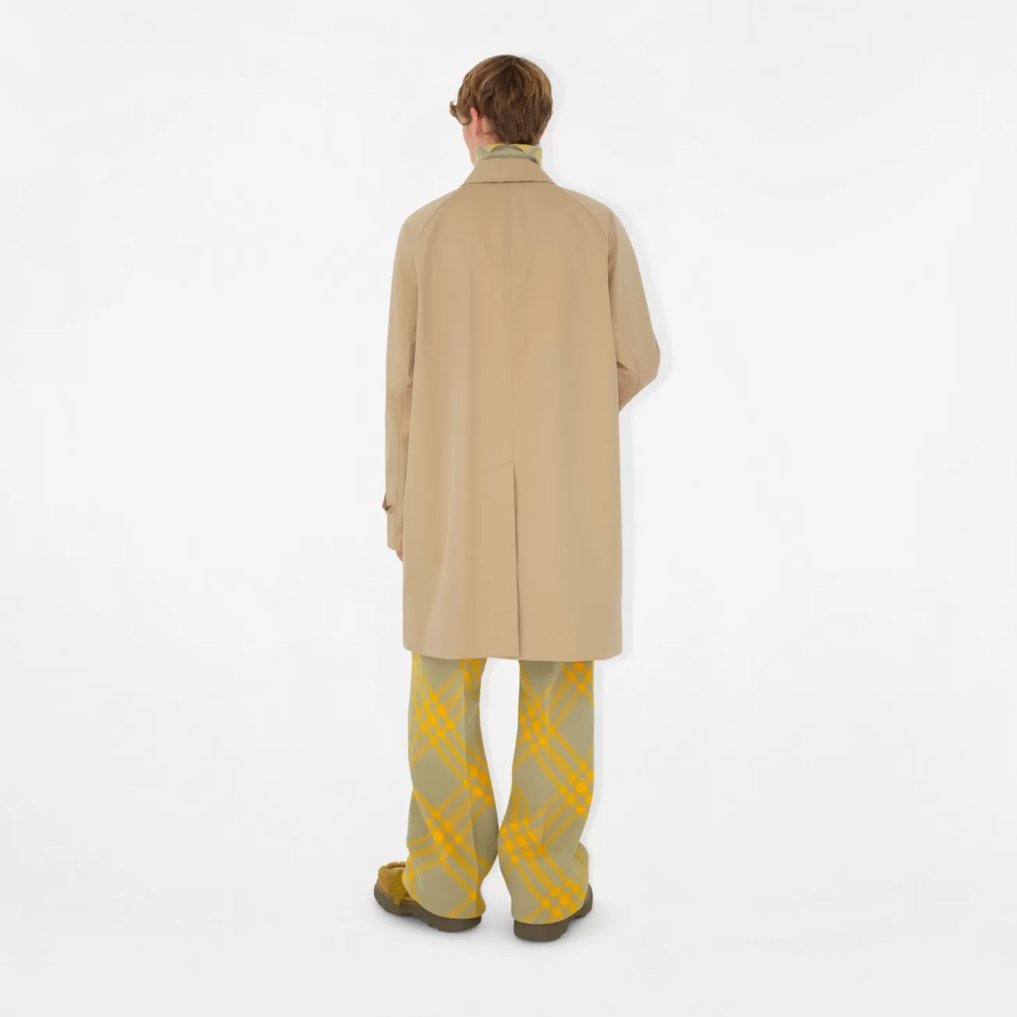 Burberry Mellanlång Camden Heritage Car Coat*Män Trenchcoats | Klackar och jackor