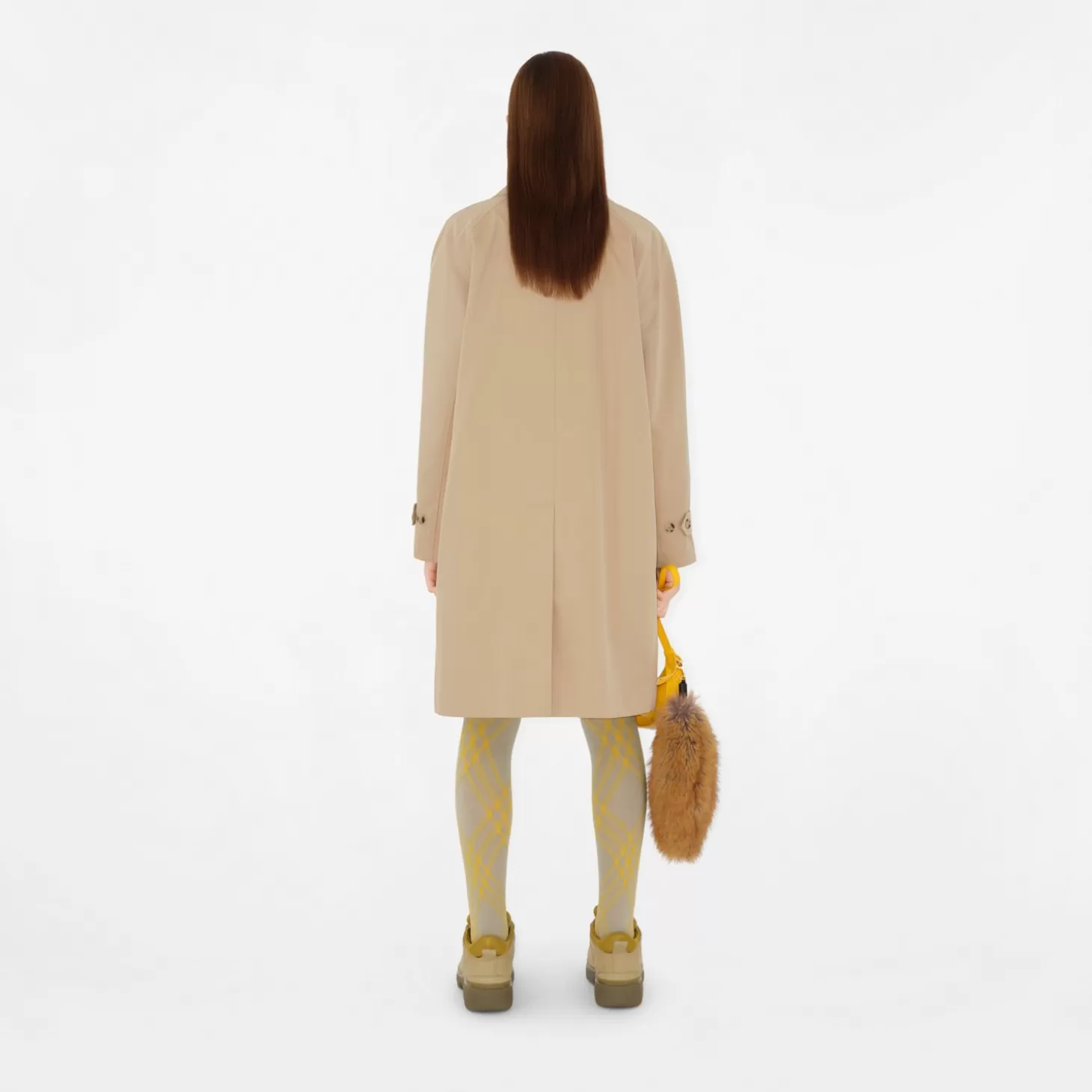 Burberry Mellanlång Camden Heritage Car Coat*Kvinnor Kaffor och jackor | Trenchcoats
