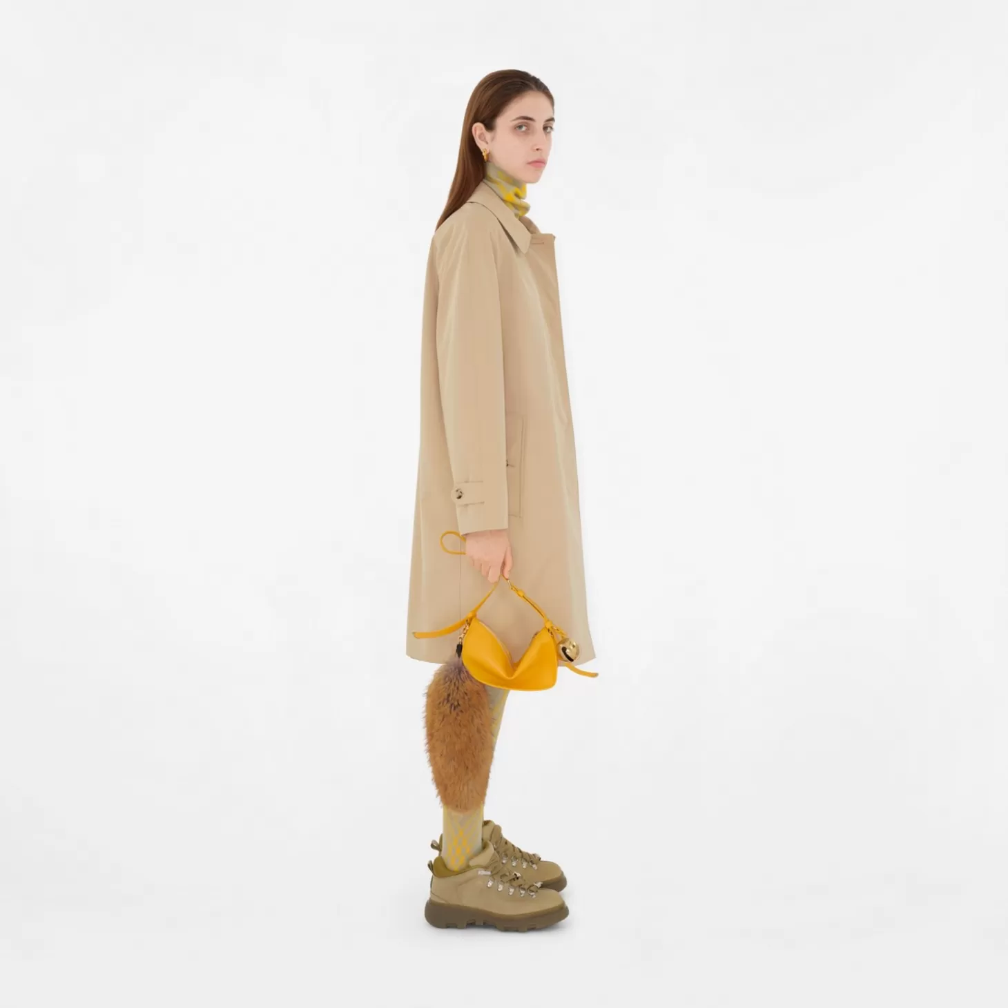Burberry Mellanlång Camden Heritage Car Coat*Kvinnor Kaffor och jackor | Trenchcoats