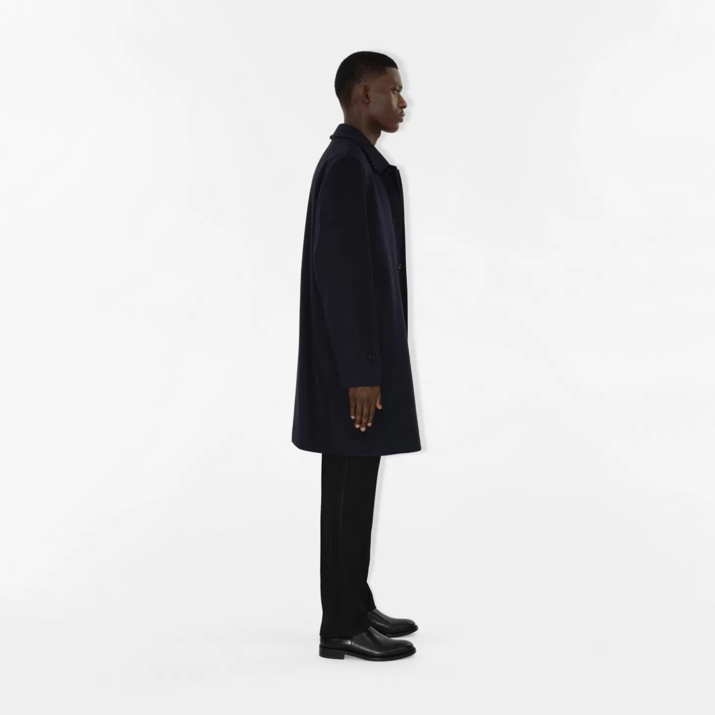 Burberry Mellanlång Cashmere Blend Paddington Car Coat*Män Kaffor och jackor | Trenchcoats