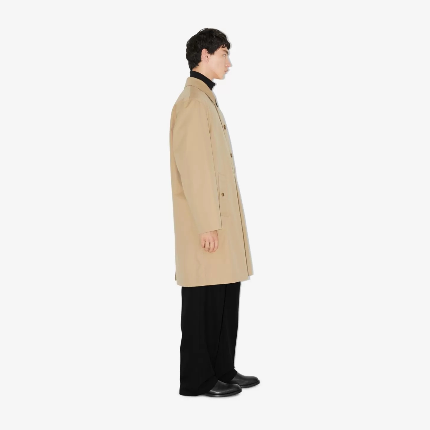 Burberry Mellanlång Gabardine bilkappa*Män Kaffor och jackor | Trenchcoats