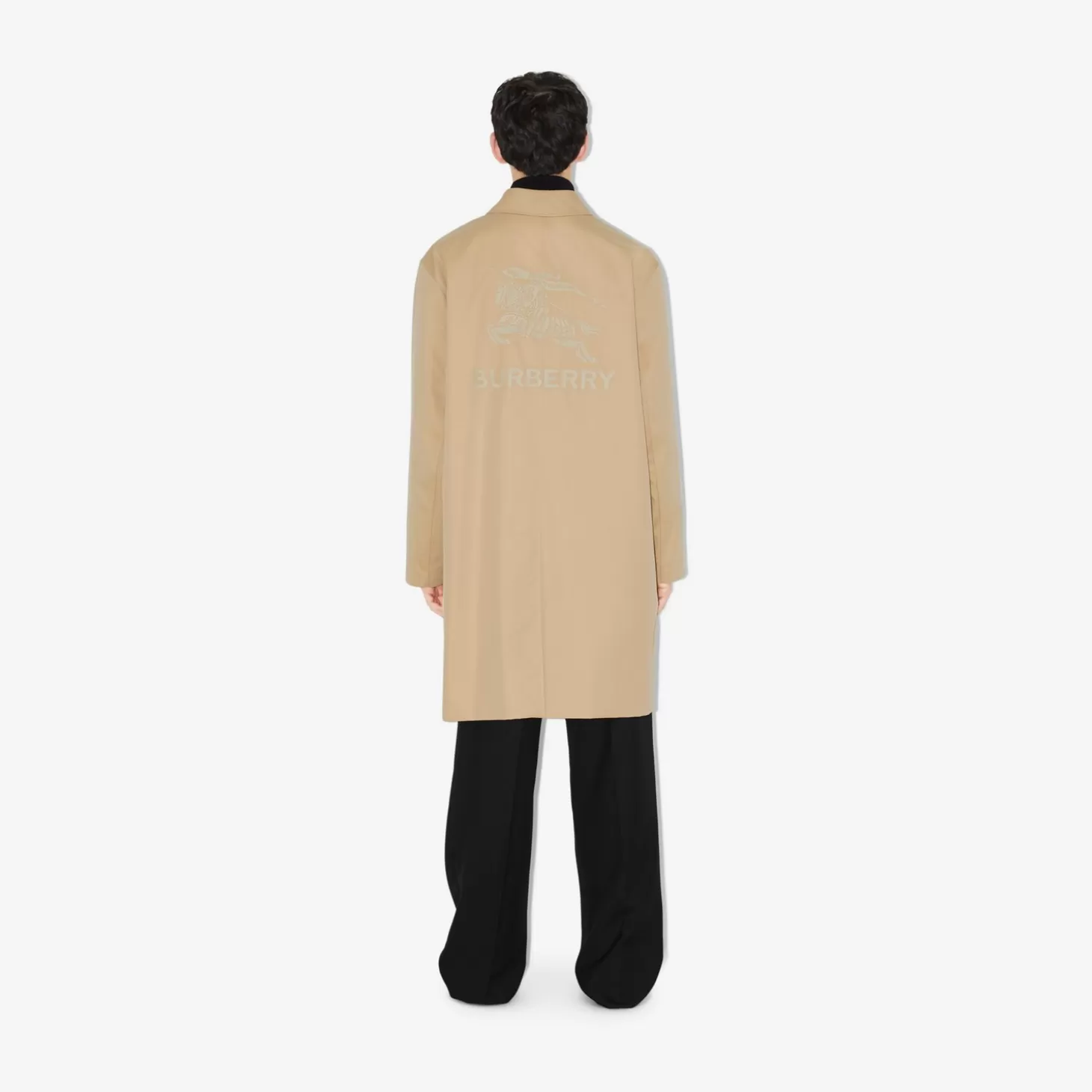 Burberry Mellanlång Gabardine bilkappa*Män Kaffor och jackor | Trenchcoats