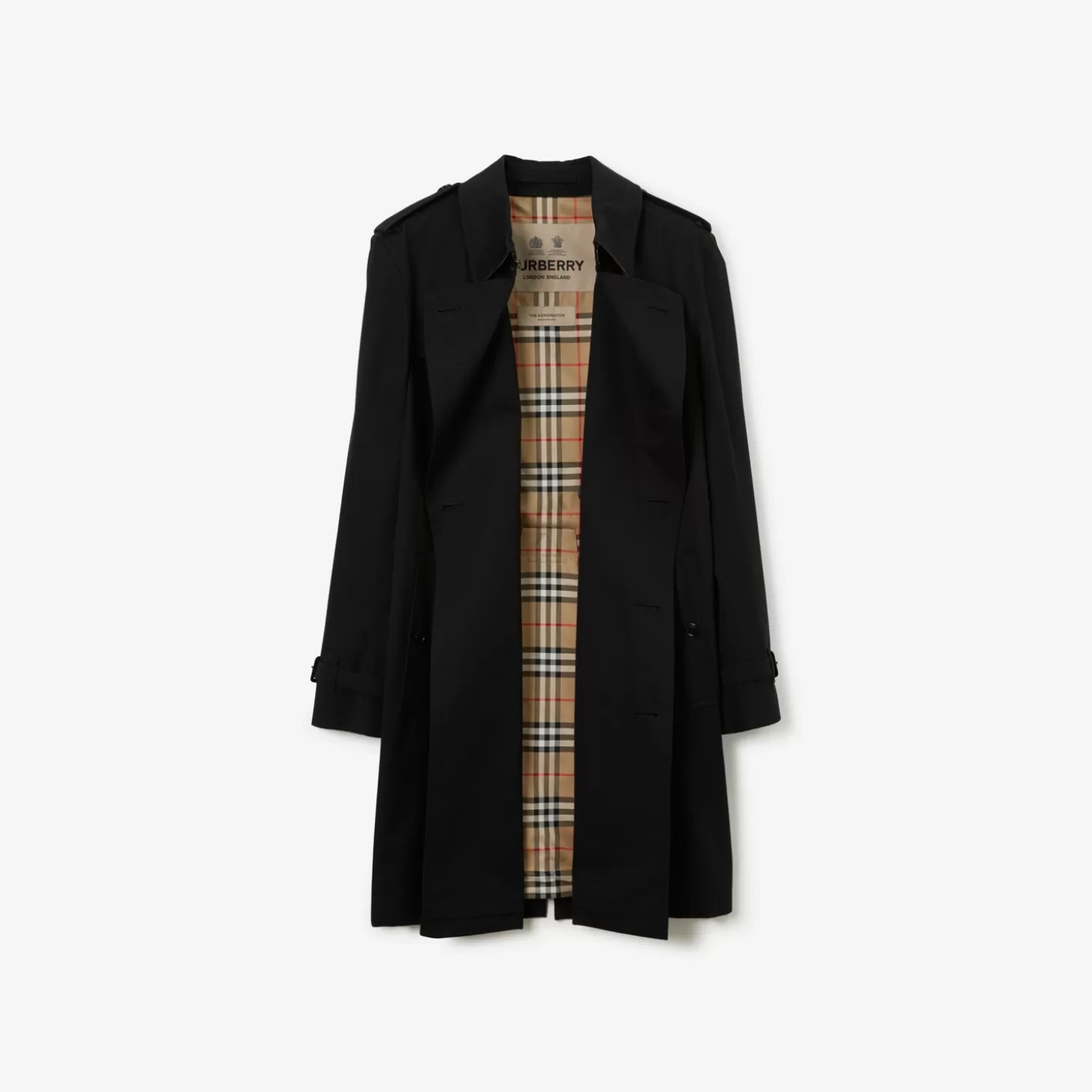 Burberry Mellanlång Kensington Heritage Trench Coat*Män Kaffor och jackor | Trenchcoats