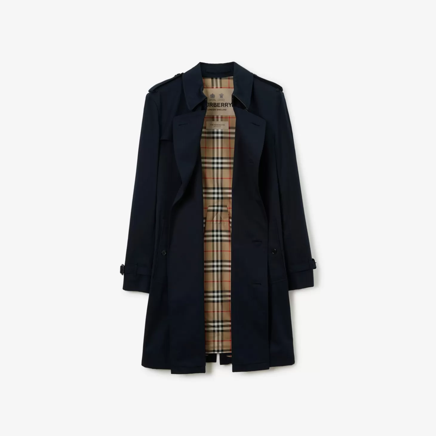 Burberry Mellanlång Kensington Heritage Trench Coat*Män Kaffor och jackor | Trenchcoats