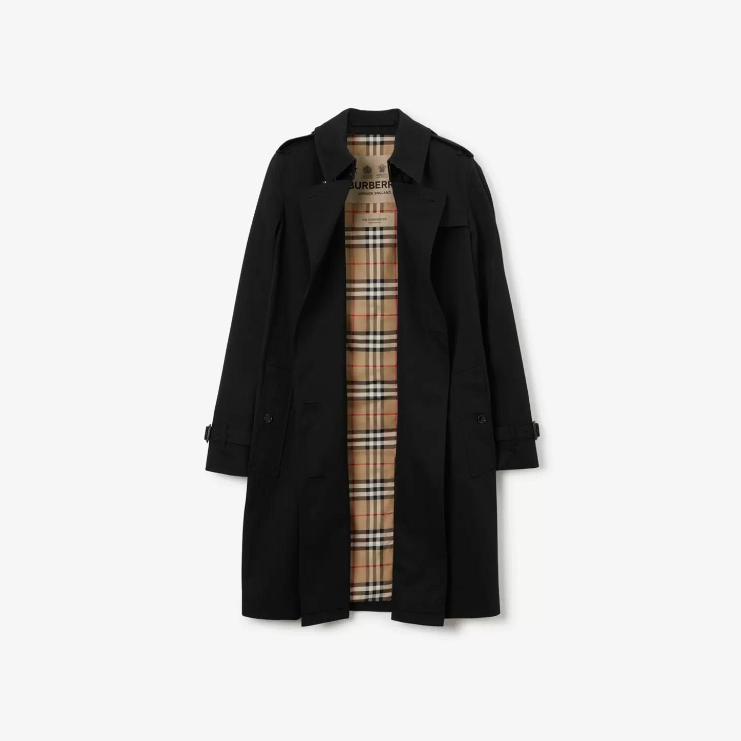 Burberry Mellanlång Kensington Heritage Trench Coat*Kvinnor Kaffor och jackor | Trenchcoats