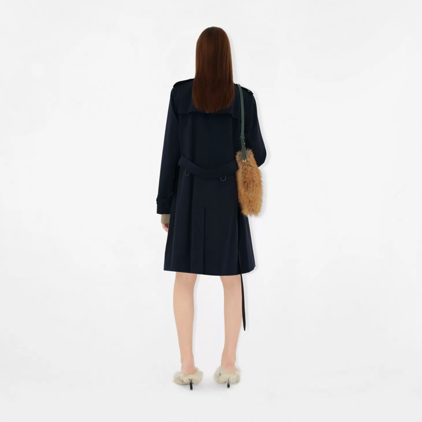 Burberry Mellanlång Kensington Heritage Trench Coat*Kvinnor Kaffor och jackor | Trenchcoats