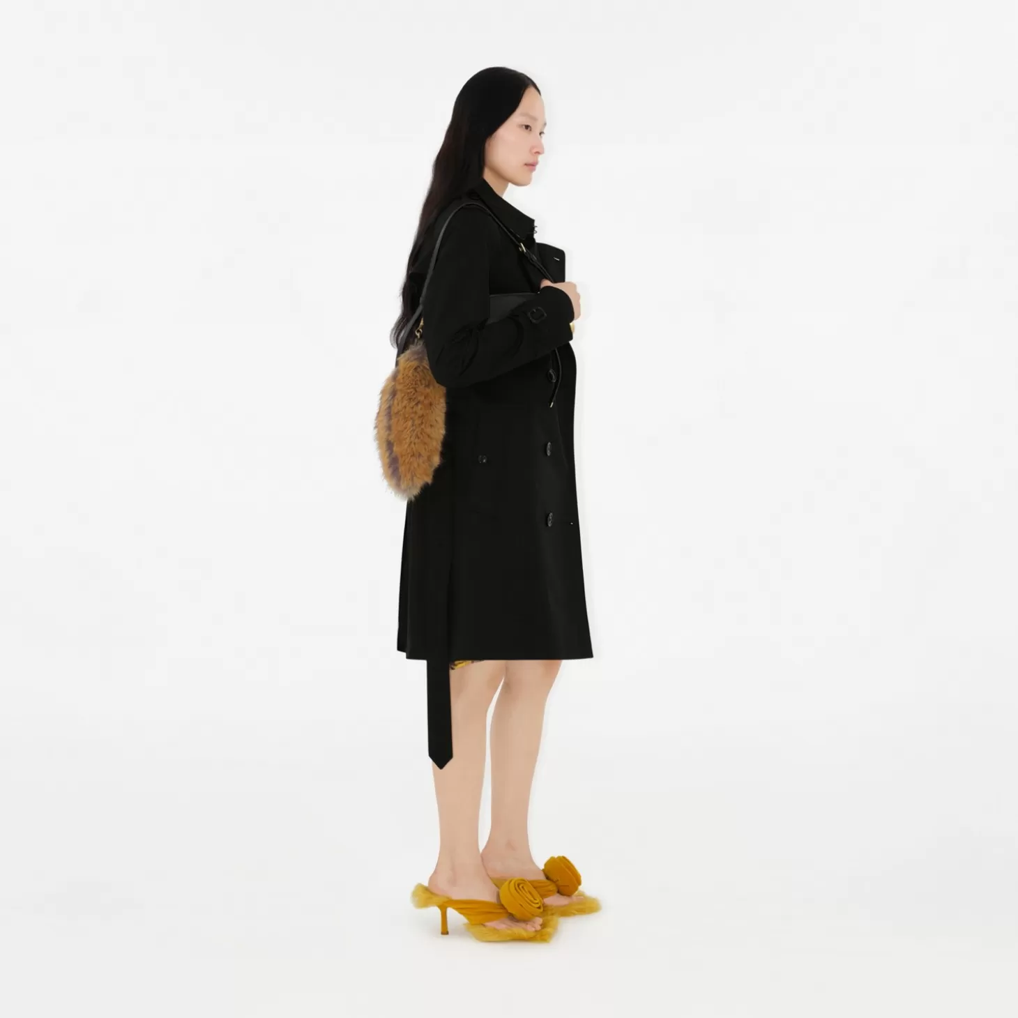 Burberry Mellanlång Kensington Heritage Trench Coat*Kvinnor Kaffor och jackor | Trenchcoats