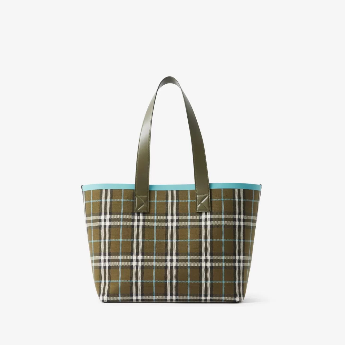 Burberry Mellanstor London tygväska*Kvinnor Check | Tote