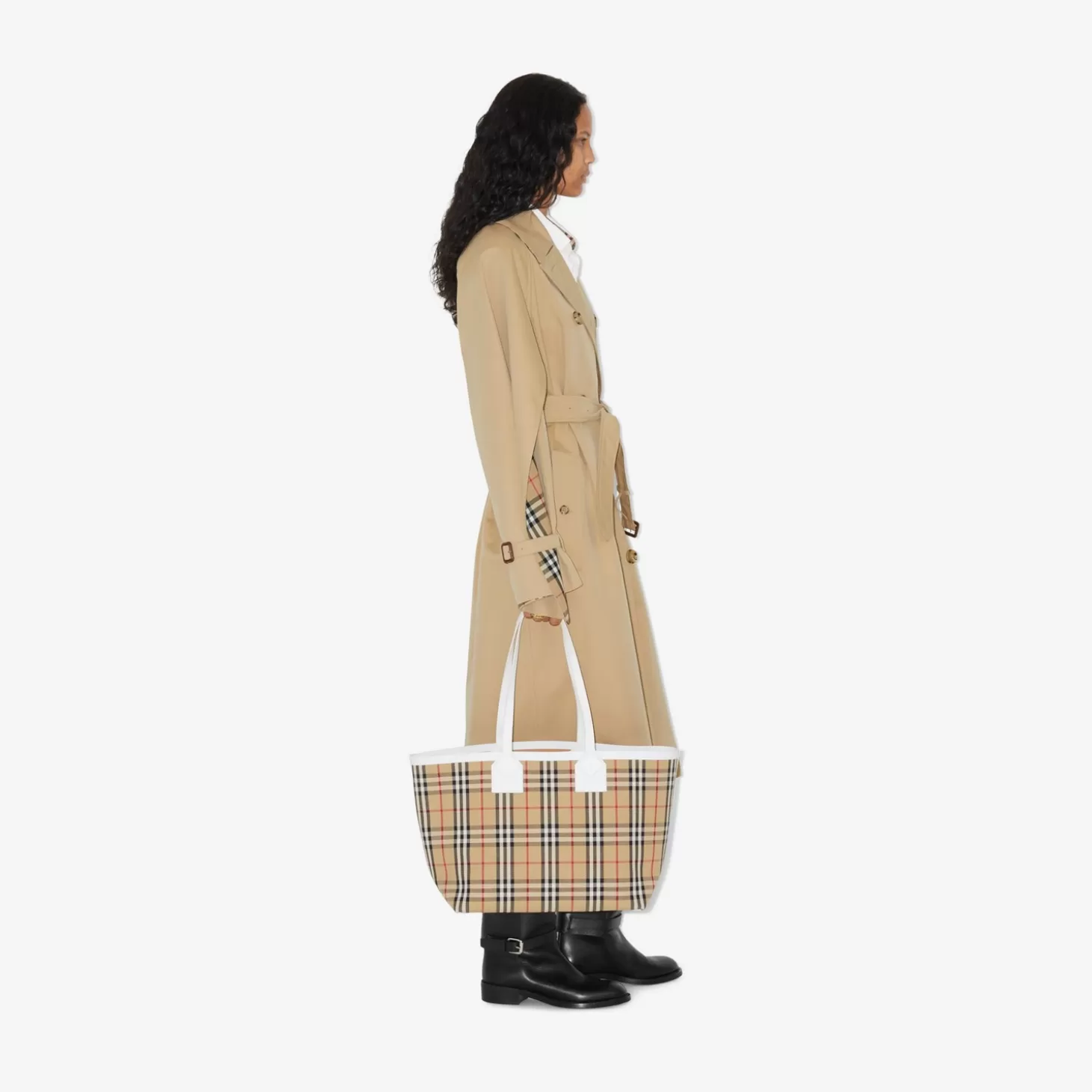 Burberry Mellanstor Londonväska*Kvinnor Personliga presenter | Check