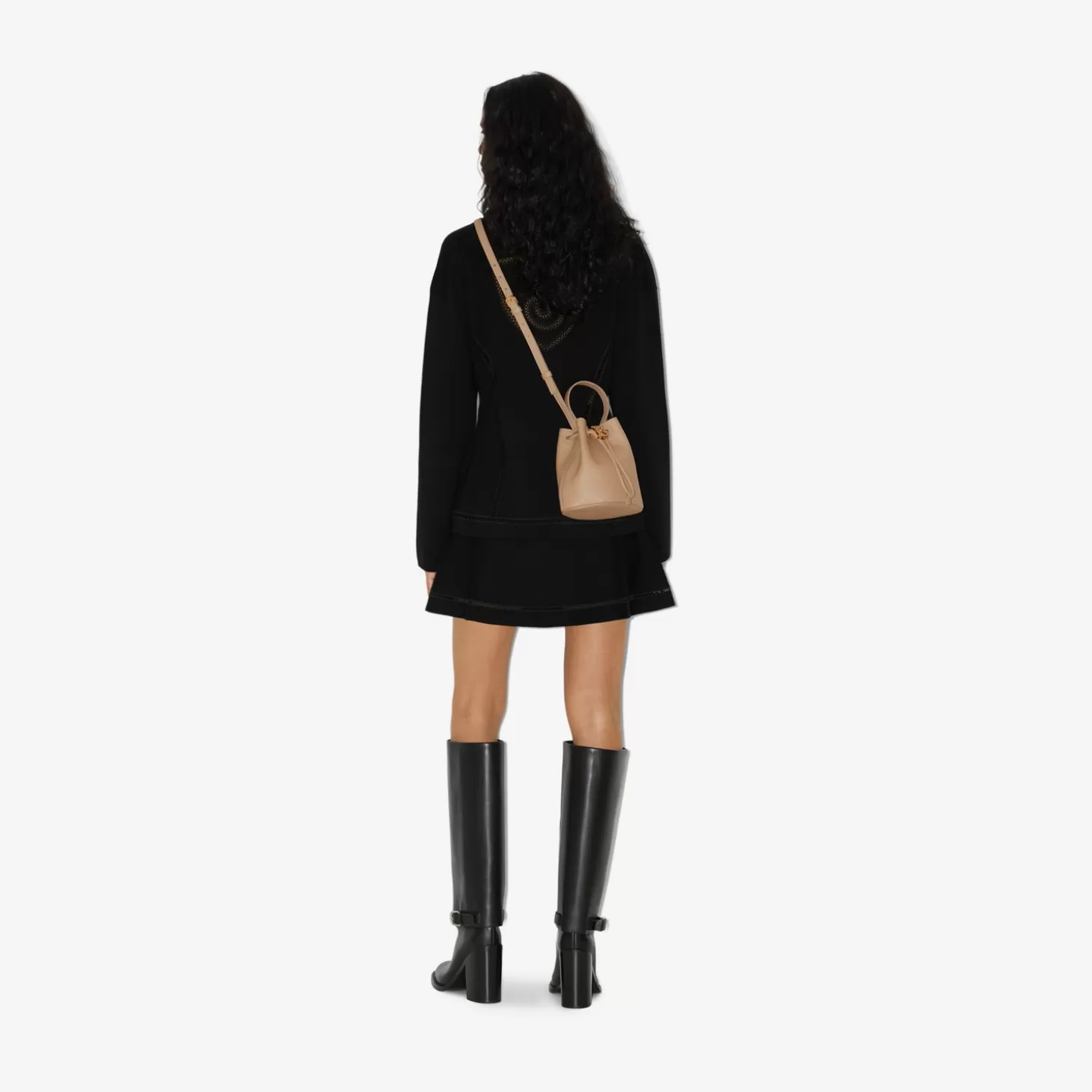 Burberry Mini Tb Bucket Bag*Kvinnor Mini | Crossbody