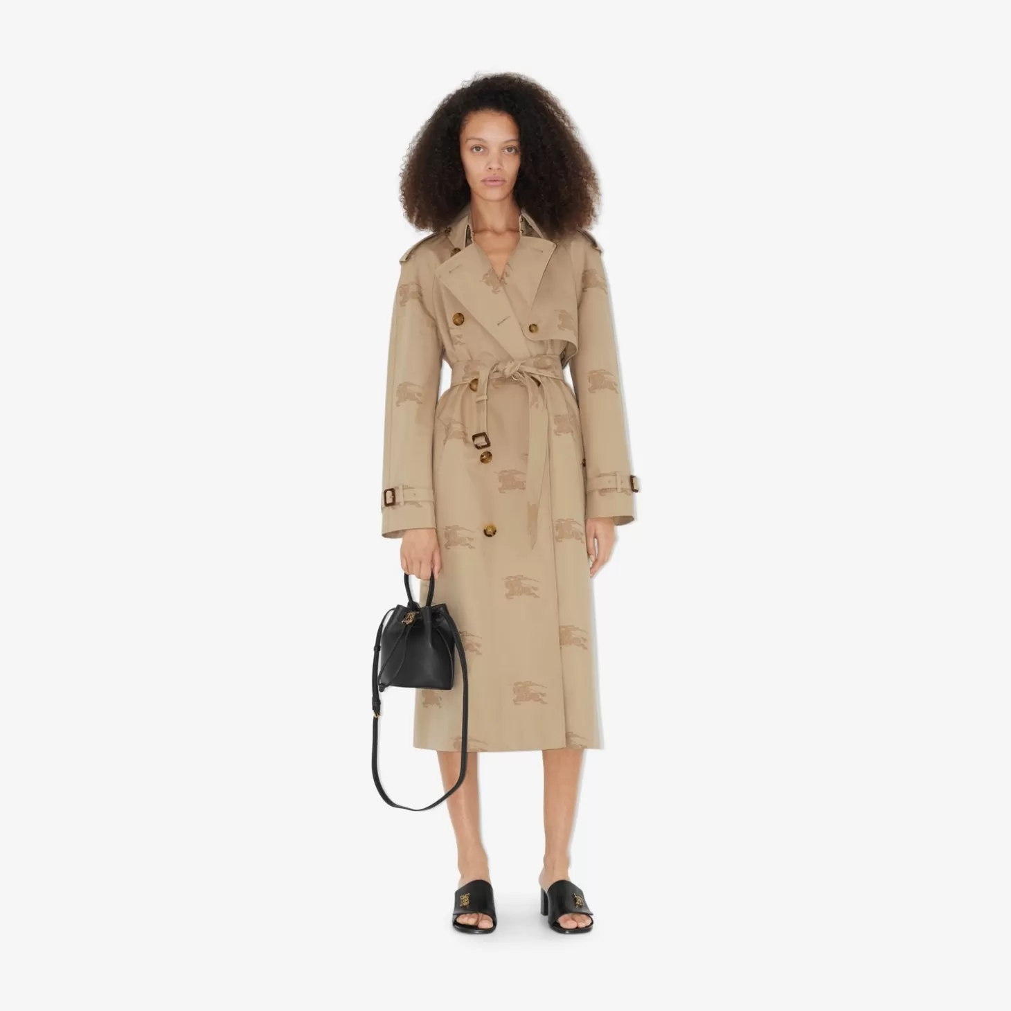Burberry Mini Tb Bucket Bag*Kvinnor Mini | Crossbody