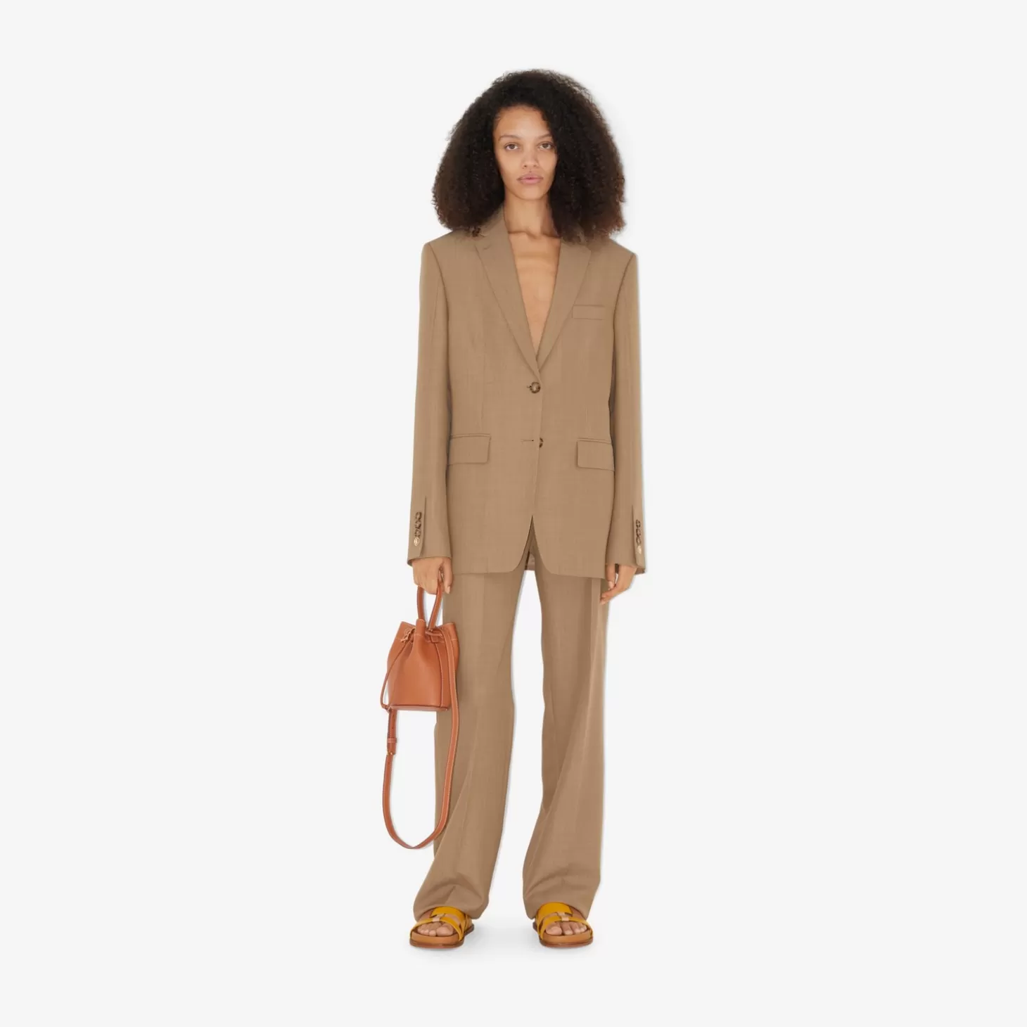 Burberry Mini Tb Bucket Bag*Kvinnor Mini | Crossbody