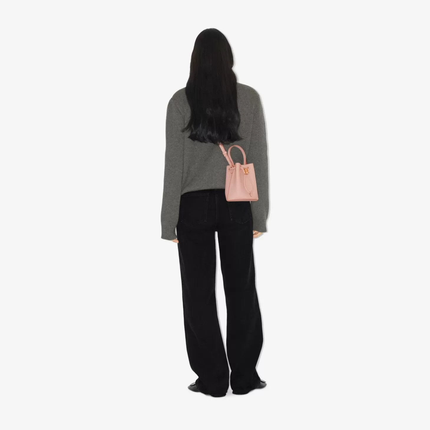 Burberry Mini Tb Bucket Bag*Kvinnor Crossbody | Mini