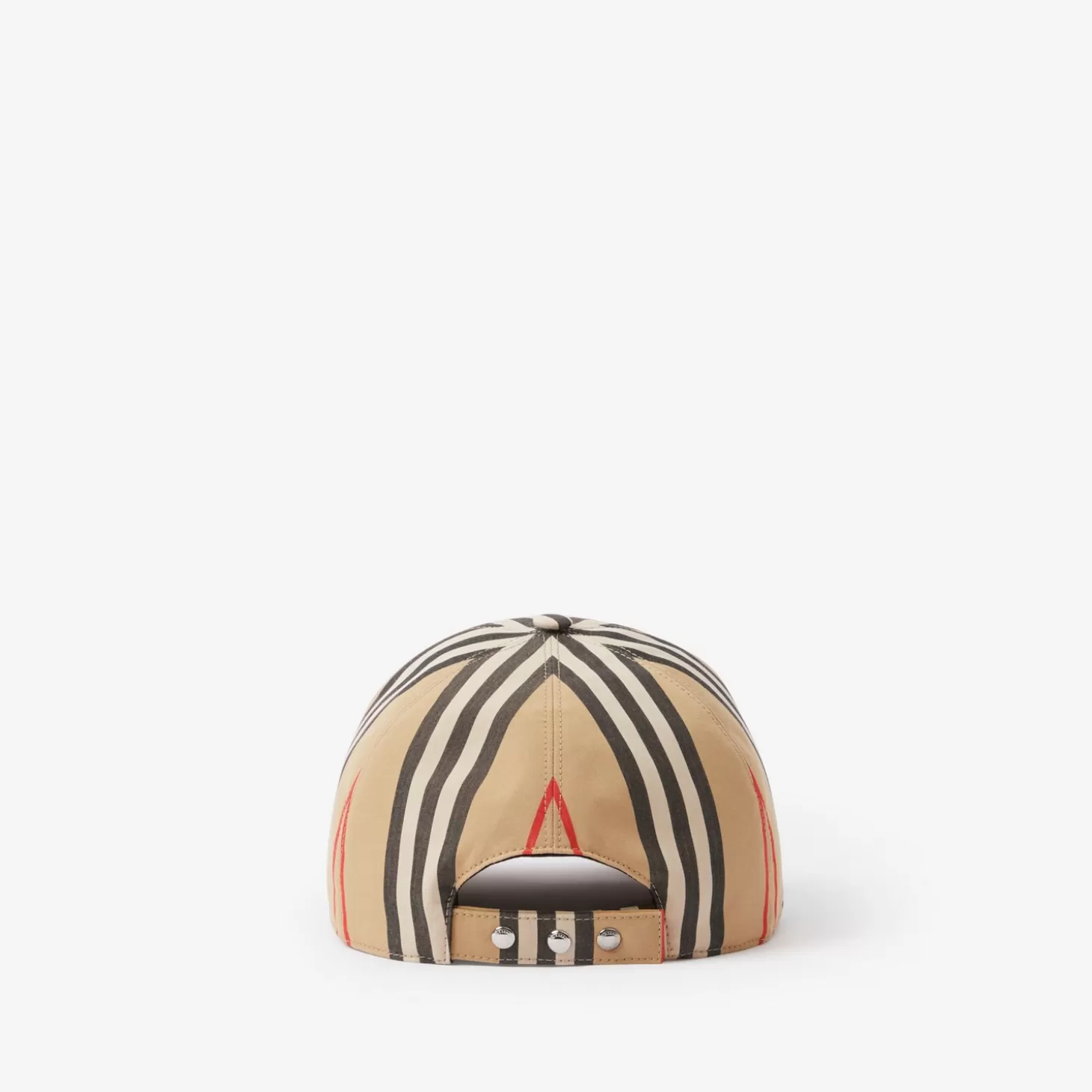 Burberry Monogram Motiv Ikon Randig bomullsbaseballkeps*Män/Kvinnor Mössor och handskar | Mössor och handskar