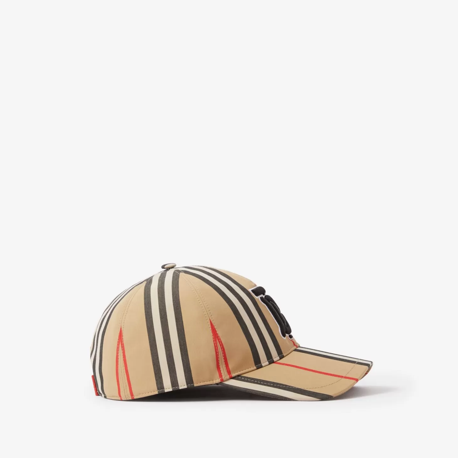 Burberry Monogram Motiv Ikon Randig bomullsbaseballkeps*Män/Kvinnor Mössor och handskar | Mössor och handskar