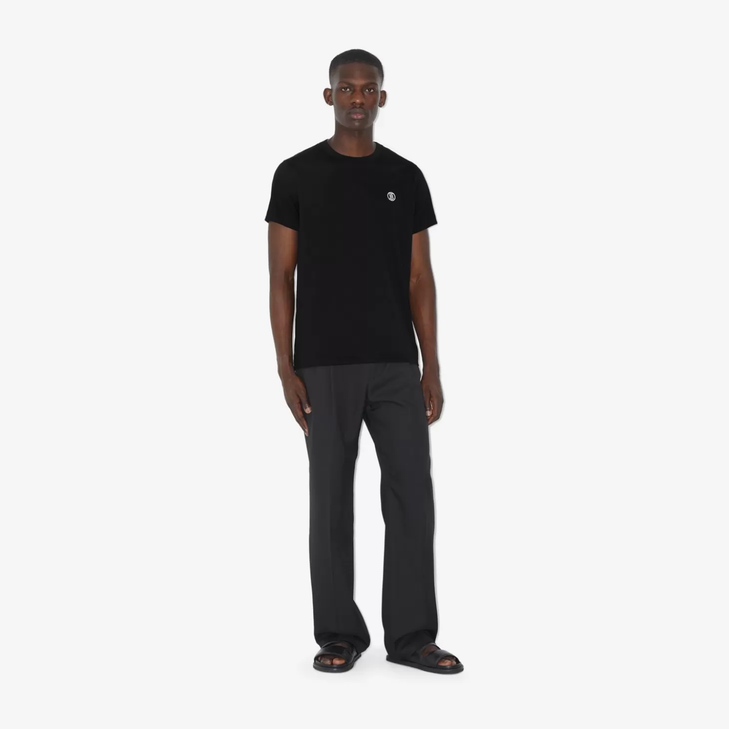 Burberry Monogram Motiv T-shirt*Män Polos & T-shirts