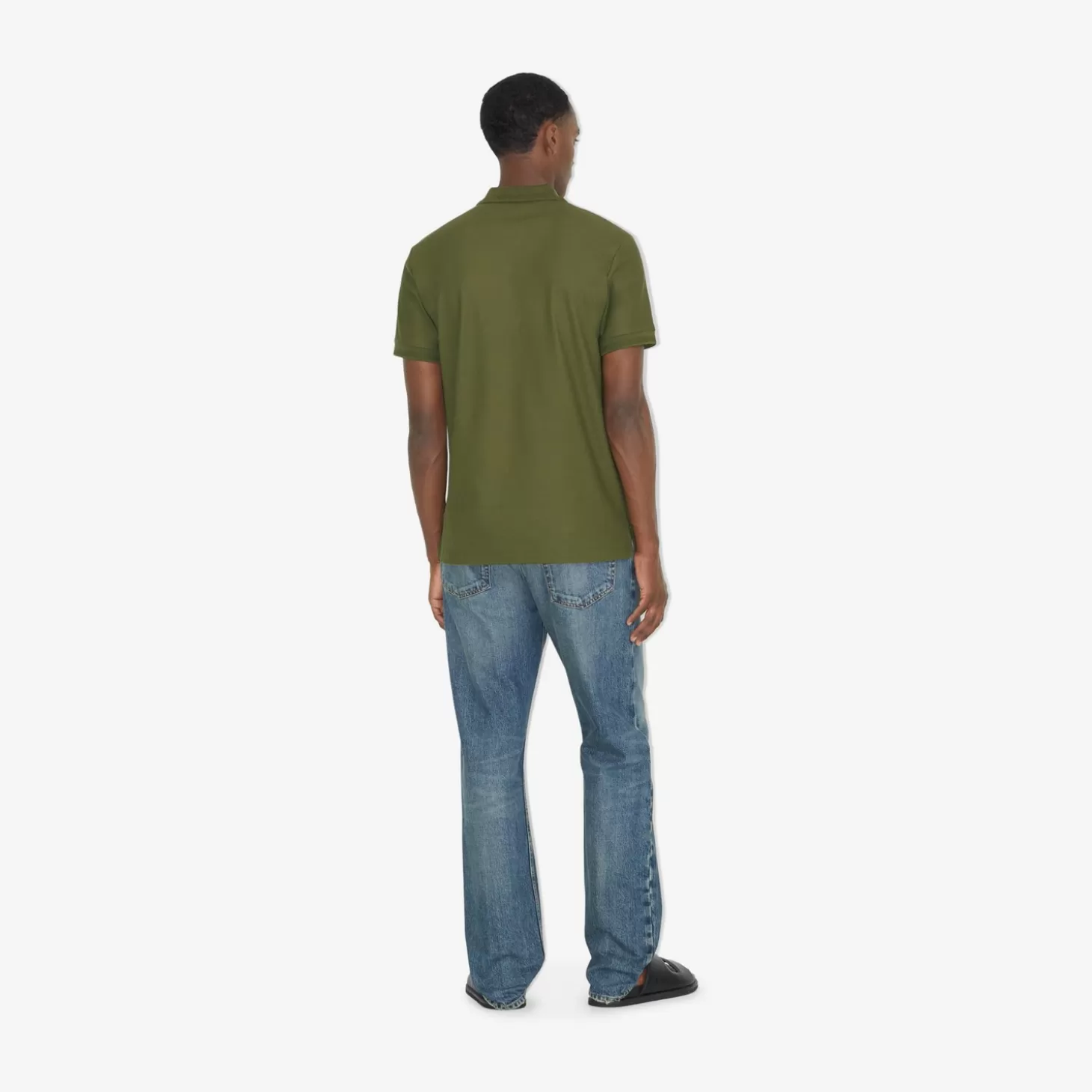 Burberry Monogram pikétröja*Män Polos & T-shirts