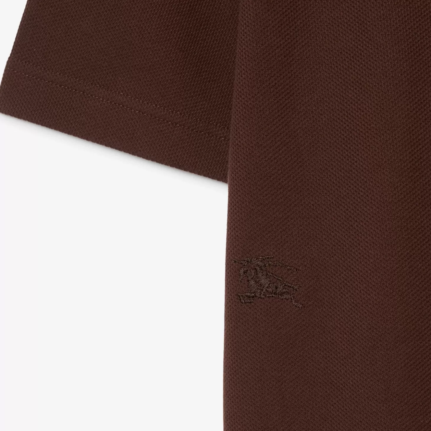 Burberry Pikétröja i bomull*Män Polos & T-shirts