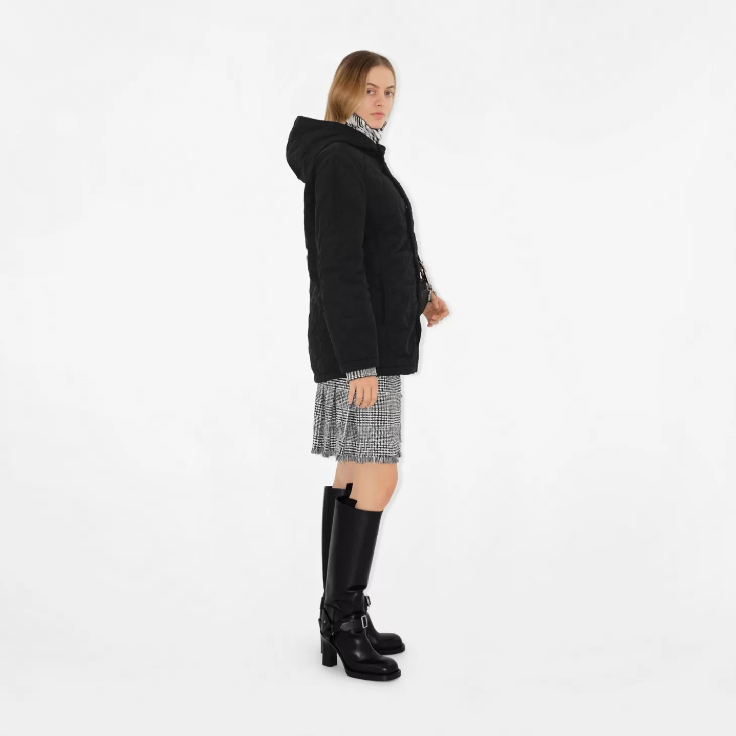 Burberry Quiltad nylonjacka*Kvinnor Kaffor och jackor