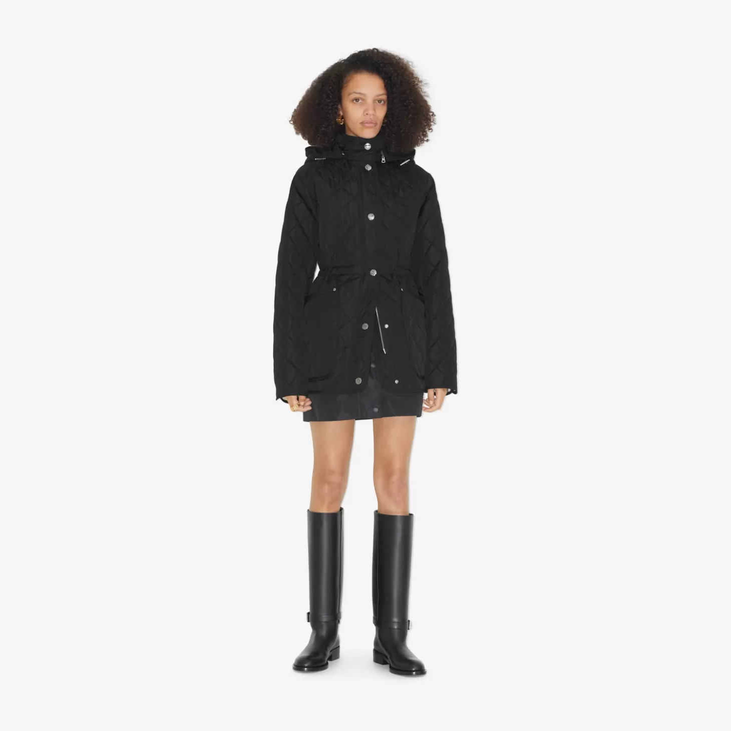 Burberry Quiltad nylonjacka*Kvinnor Kaffor och jackor