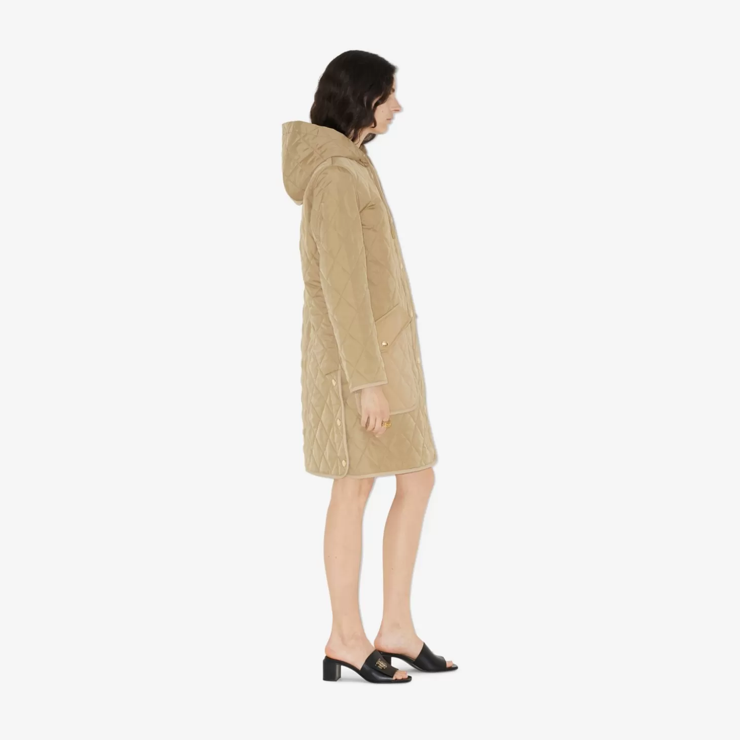 Burberry Quiltad termoreglerad kappa*Kvinnor Kaffor och jackor