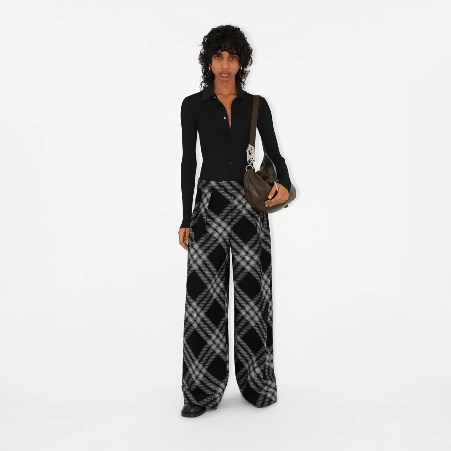Burberry Ribbstickad skjorta*Kvinnor Stickat