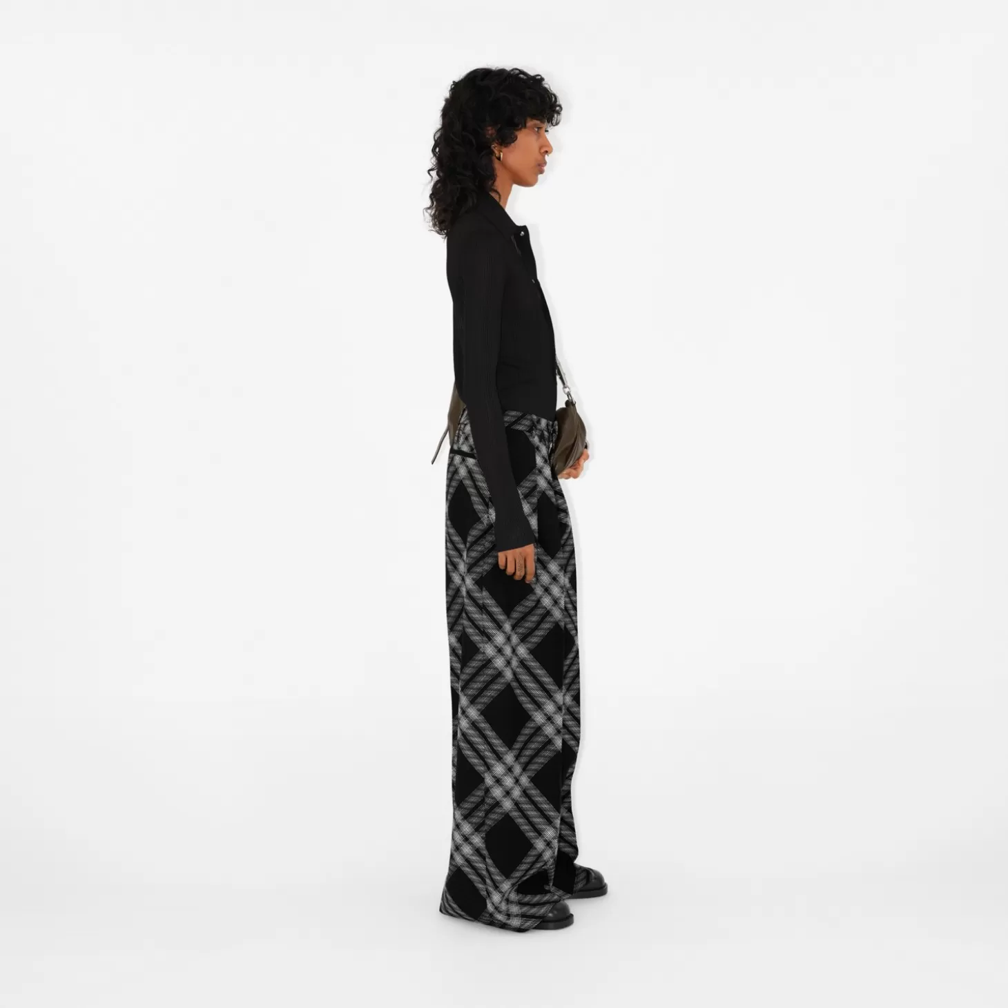 Burberry Ribbstickad skjorta*Kvinnor Stickat
