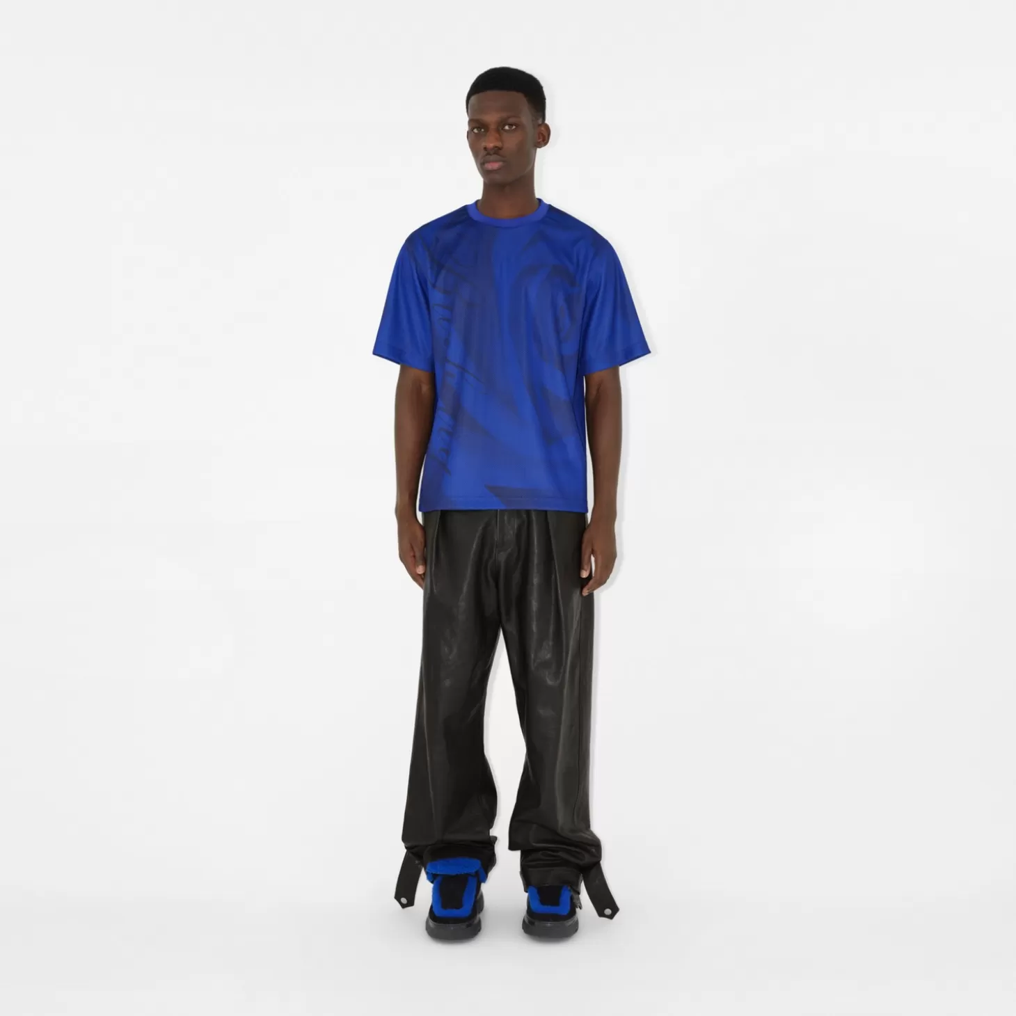 Burberry Rose Print T-shirt*Män Polos & T-shirts