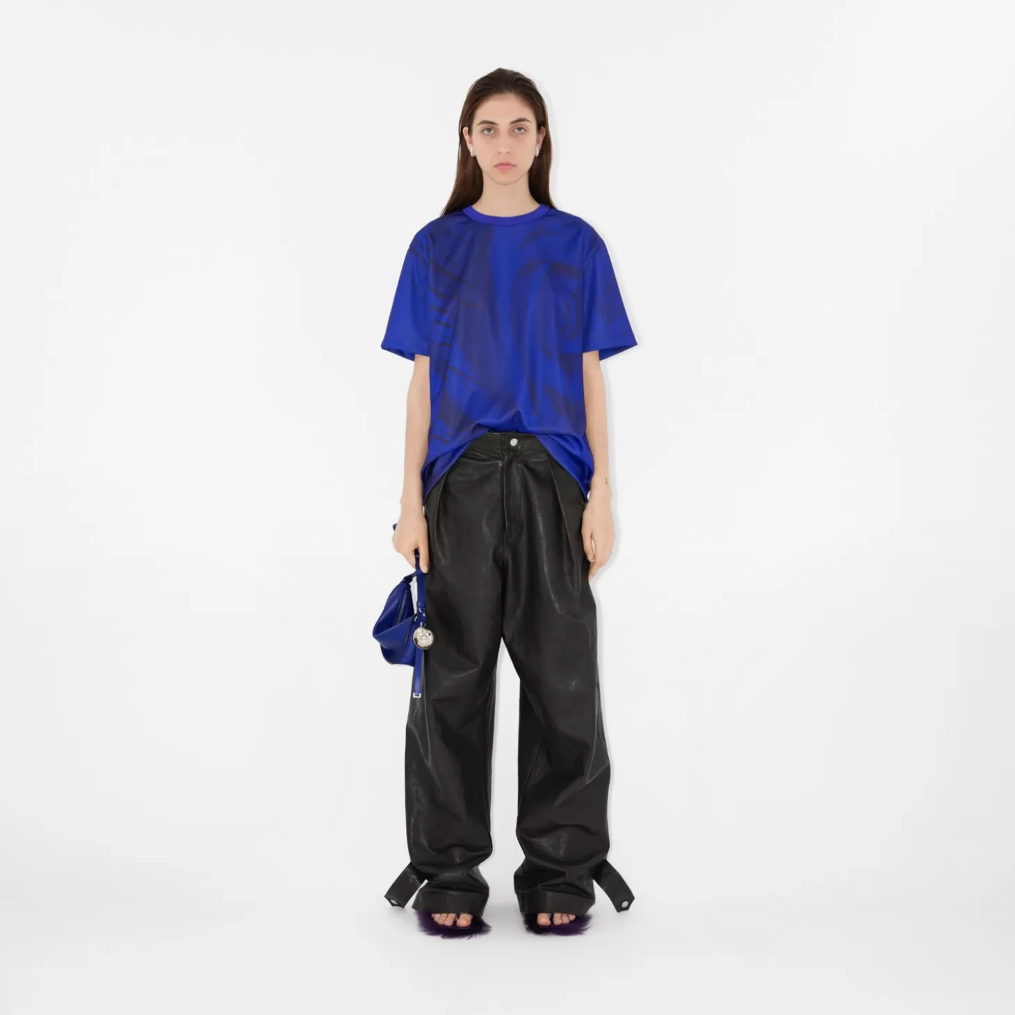 Burberry Rose Print T-shirt*Kvinnor T-shirts