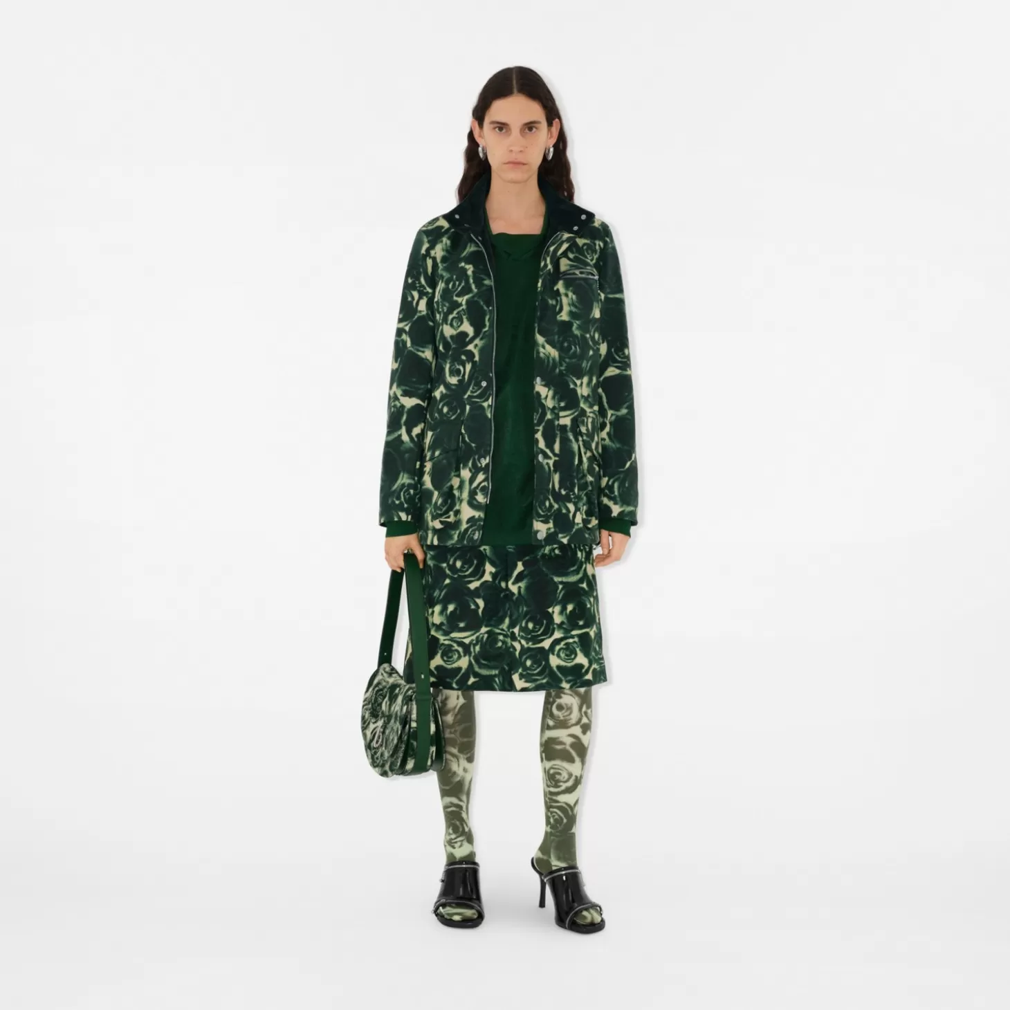 Burberry Rose vaxad bomullsjacka*Kvinnor Kaffor och jackor