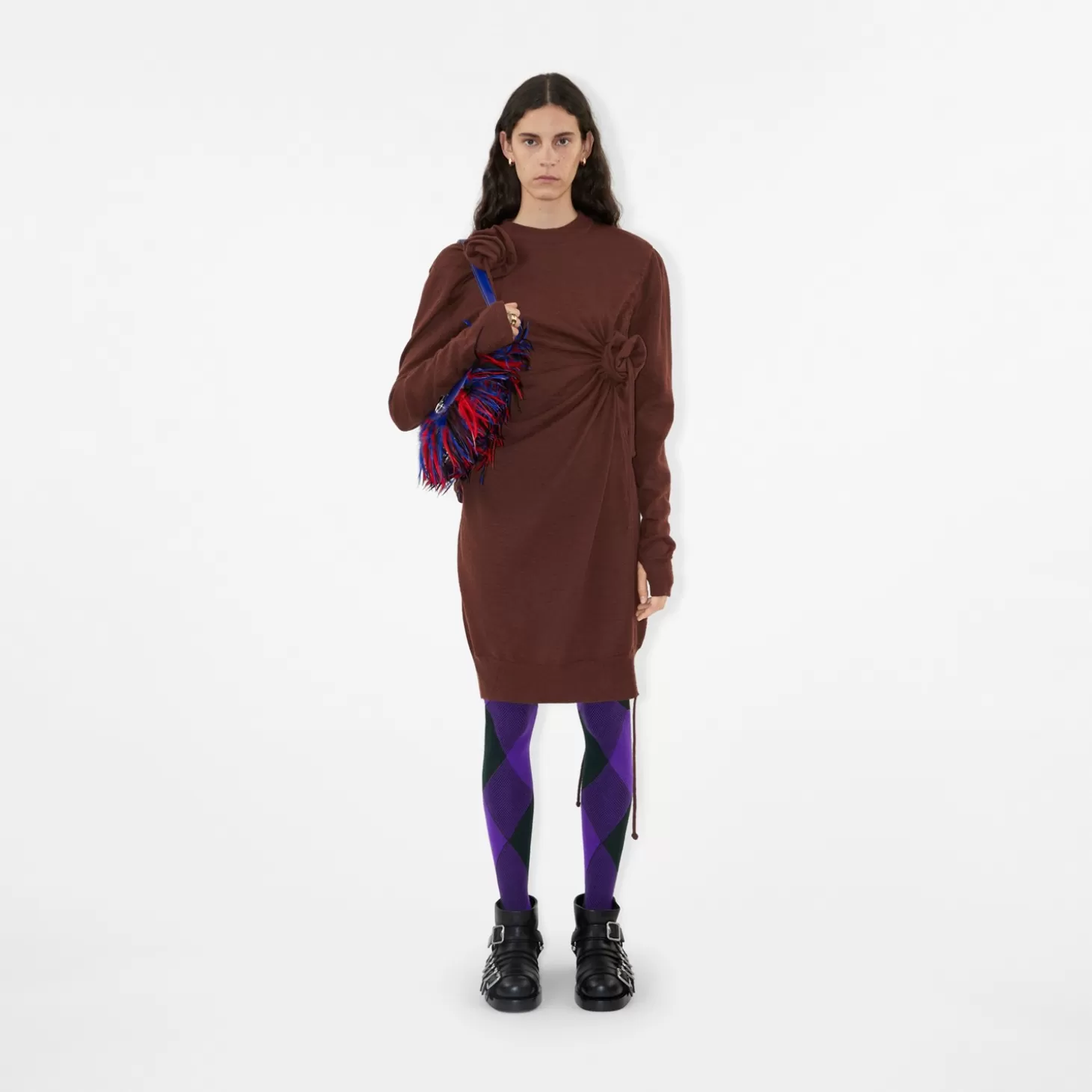Burberry Rose Wool Sweater Klänning*Kvinnor Klänningar