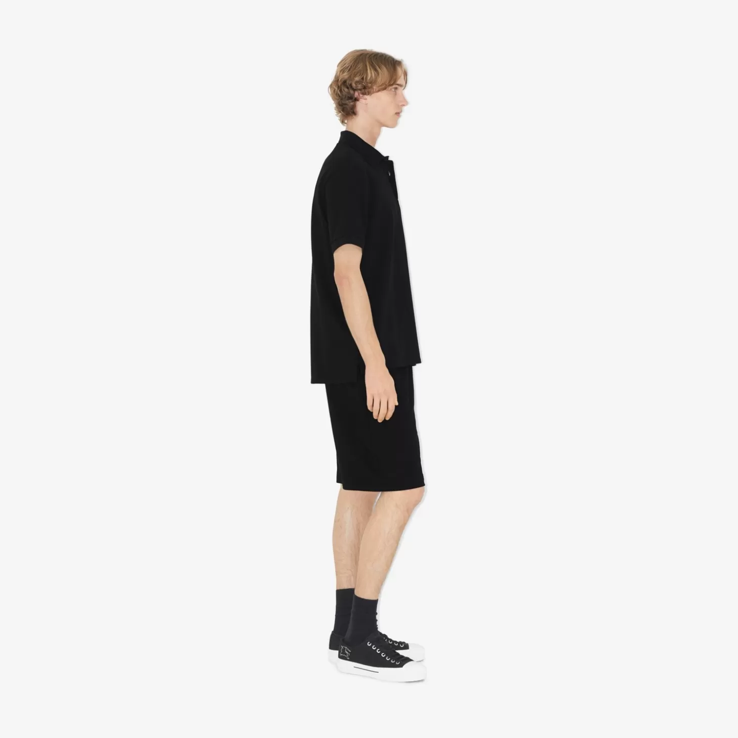 Burberry Rutig Ekd Cotton Pique Polo Shirt*Män Polos & T-shirts