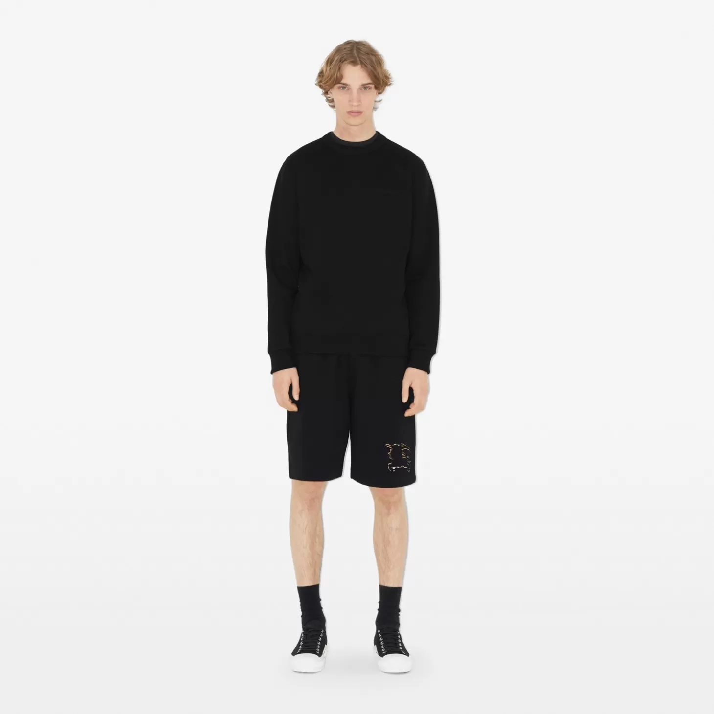 Burberry Rutig Ekd Cotton Sweatshirt*Män Tröjor och tröjor