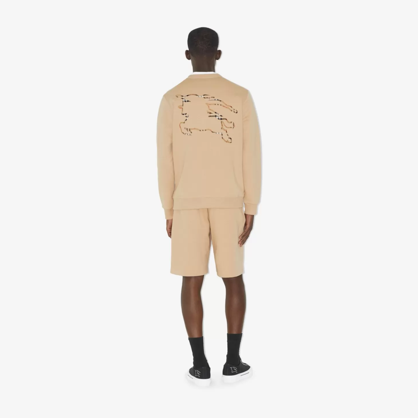 Burberry Rutig Ekd Cotton Sweatshirt*Män Tröjor och tröjor