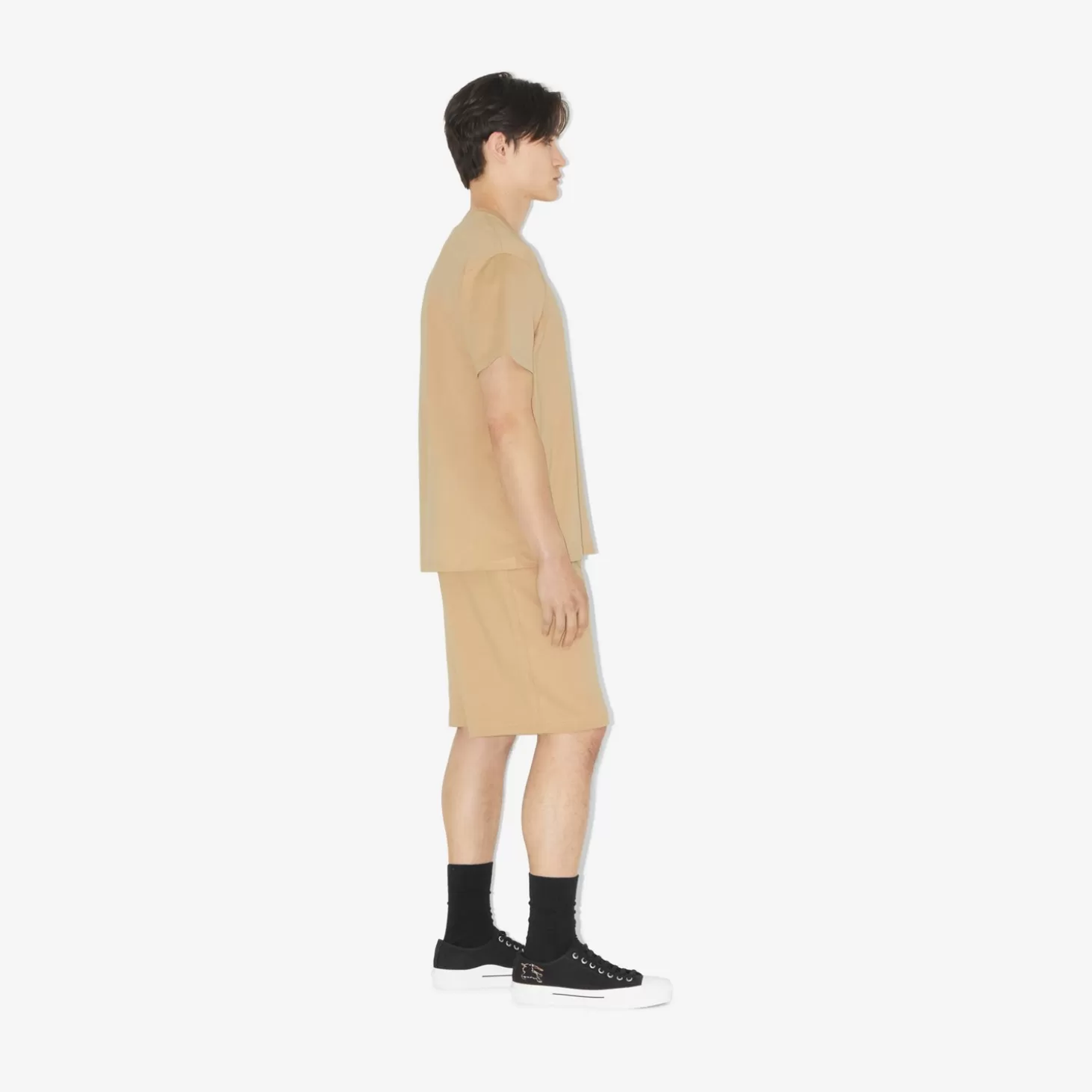 Burberry Rutig Ekd Cotton T-Shirt*Män Polos & T-shirts