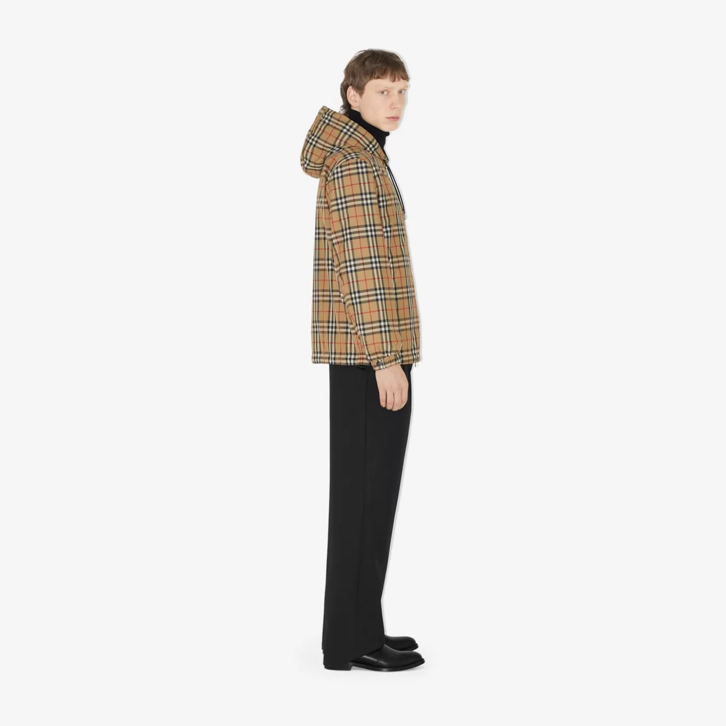 Burberry Rutig vändbar jacka*Män Kaffor och jackor